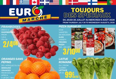 Euro Marche Flyer July 30 to August 5