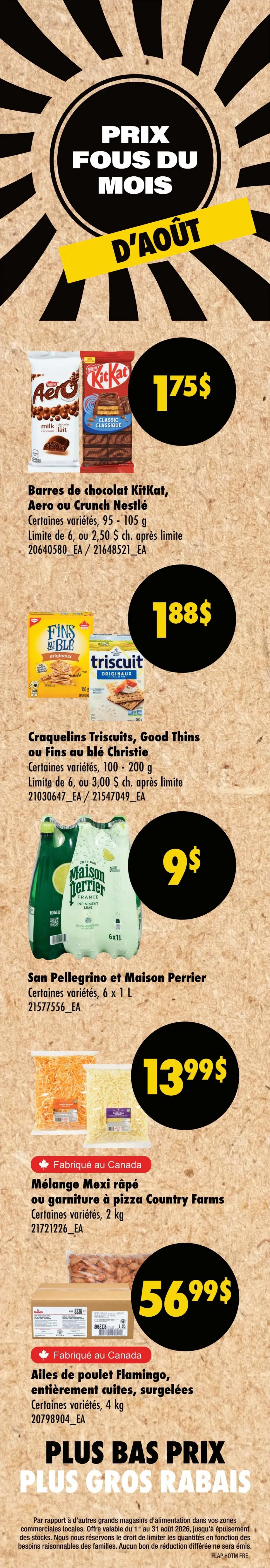 Wholesale Club (QC) Flyer July 30 to August 5
