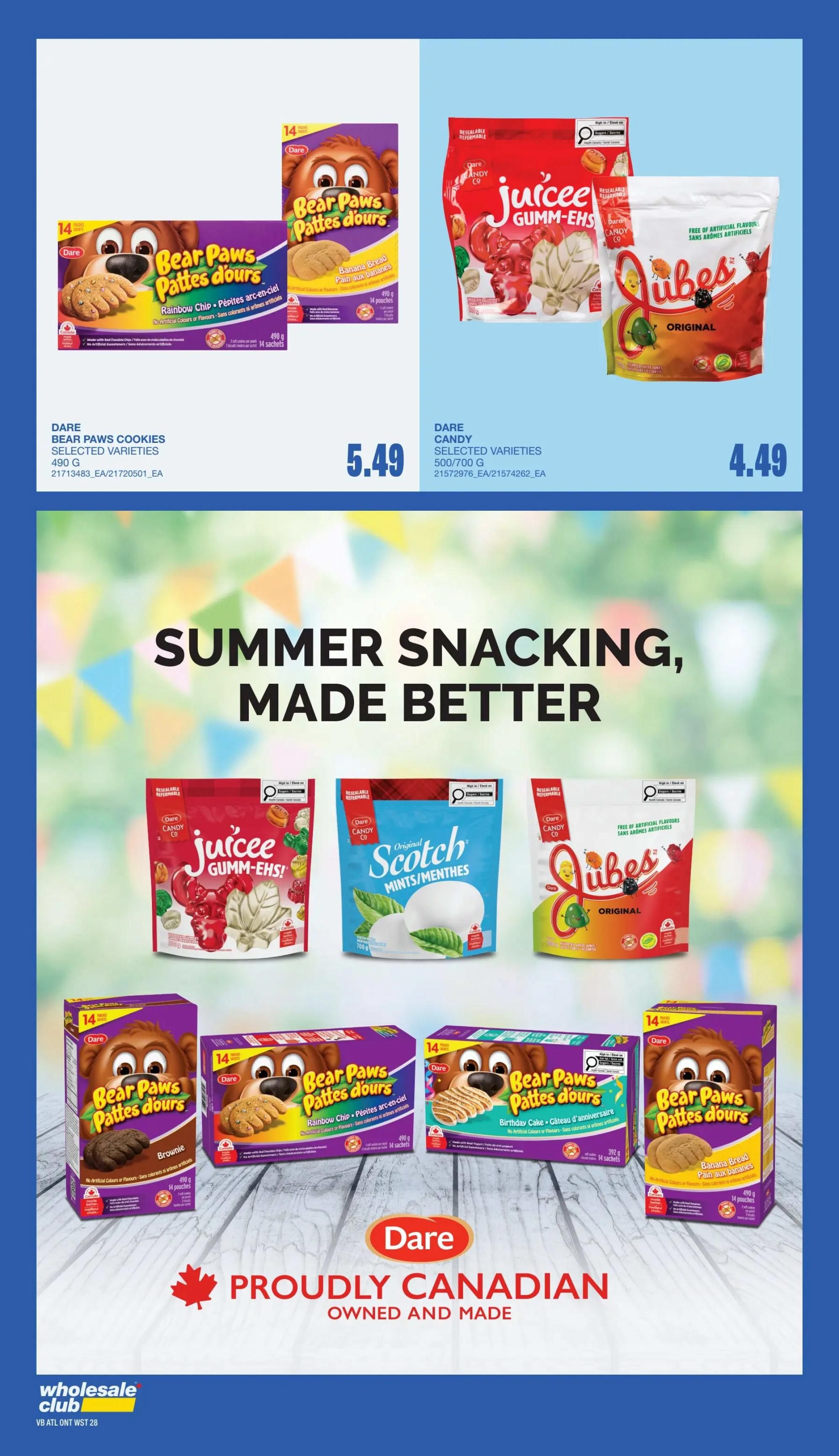 Wholesale Club (Atlantic) Flyer July 30 to August 5