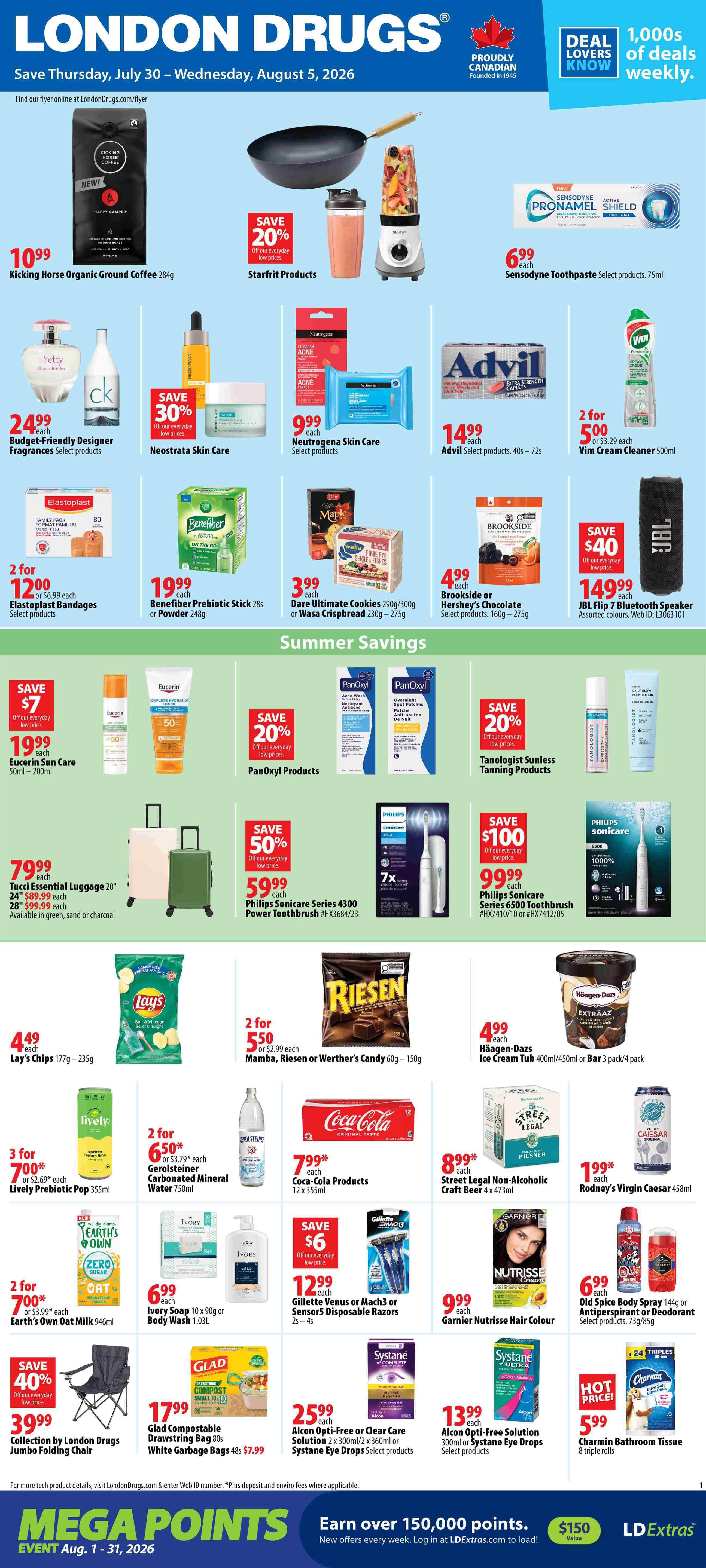 London Drugs Weekly Flyer July 30 to August 5