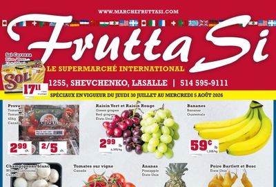 Frutta Si Flyer July 30 to August 5