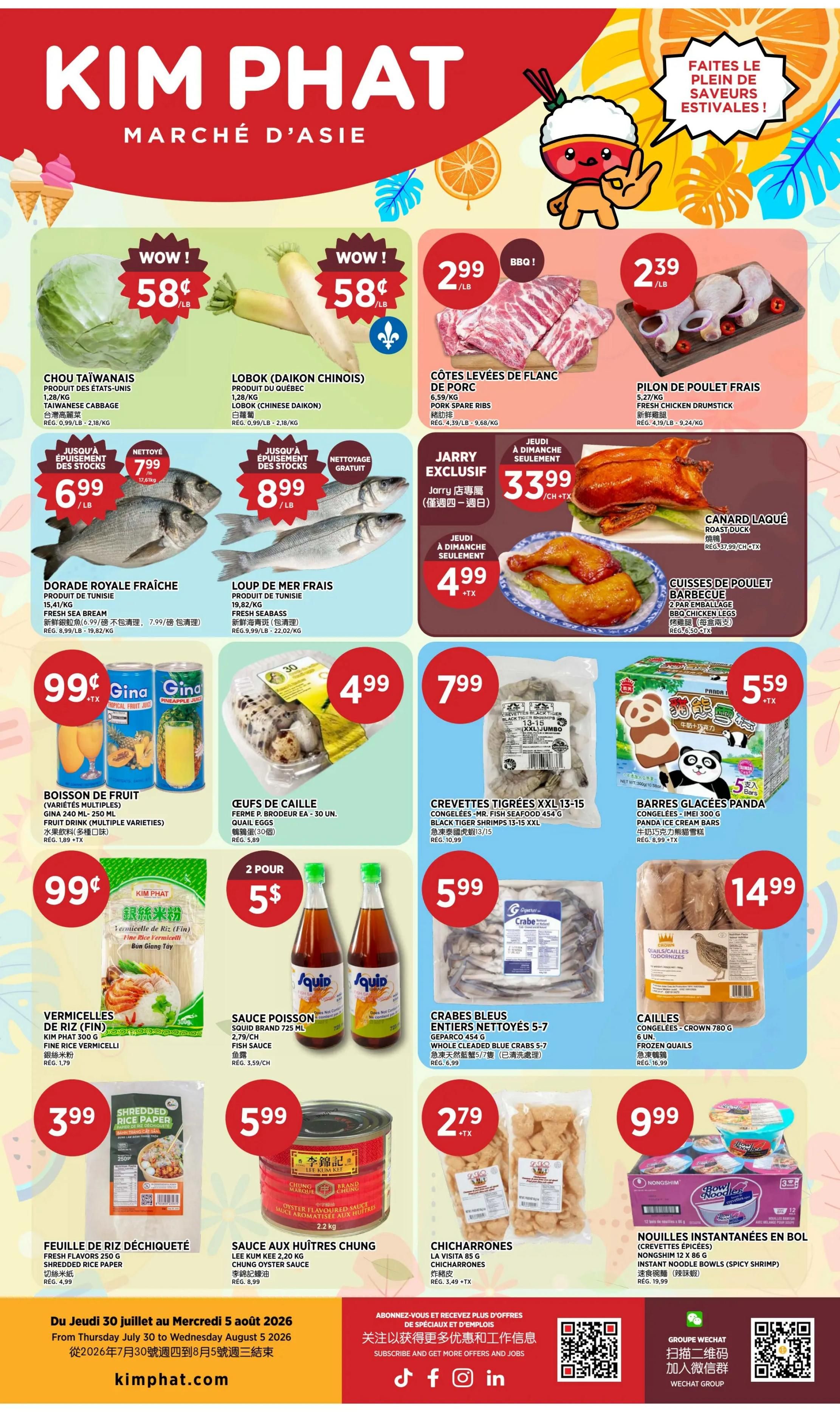 Kim Phat Flyer July 30 to August 5