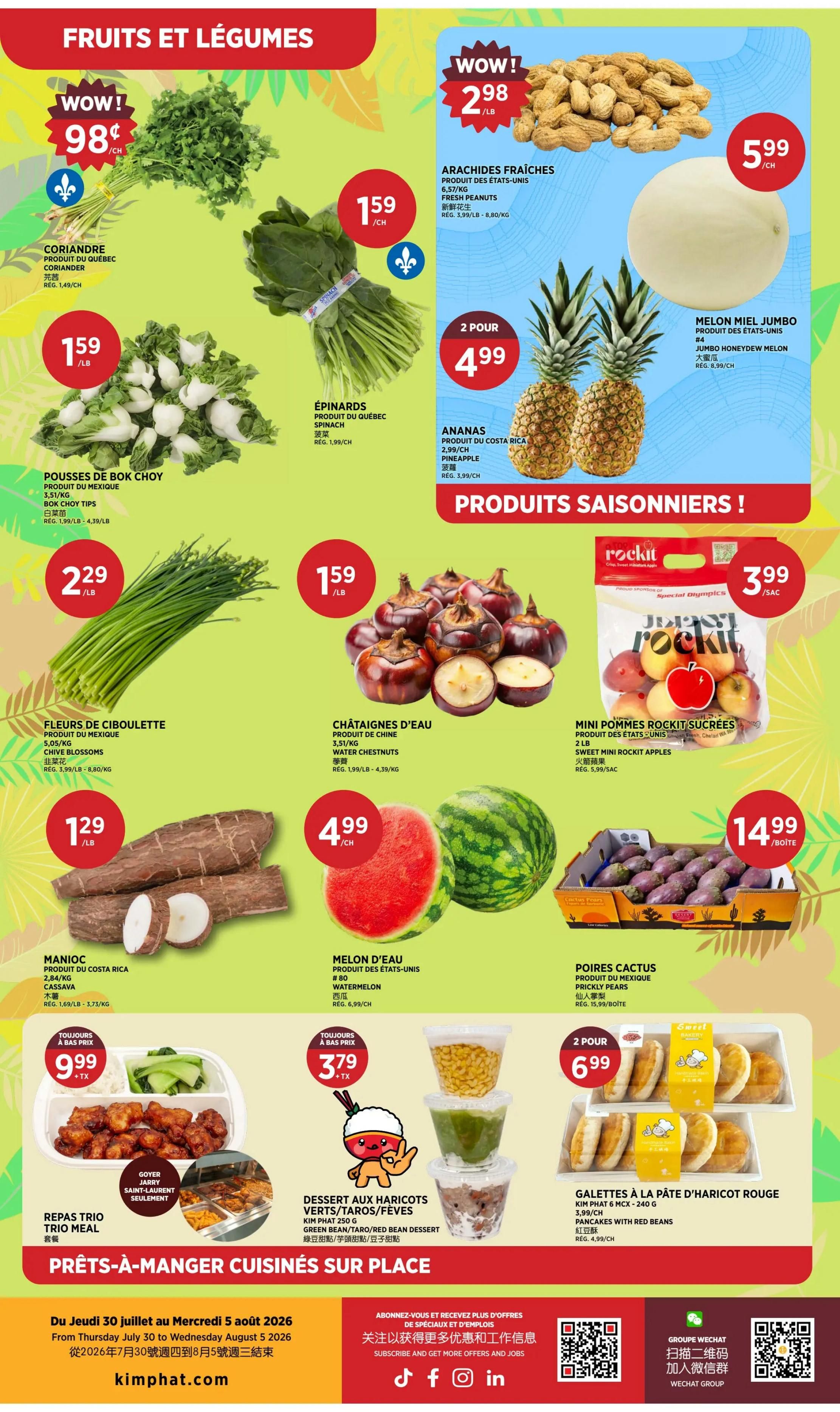 Kim Phat Flyer July 30 to August 5