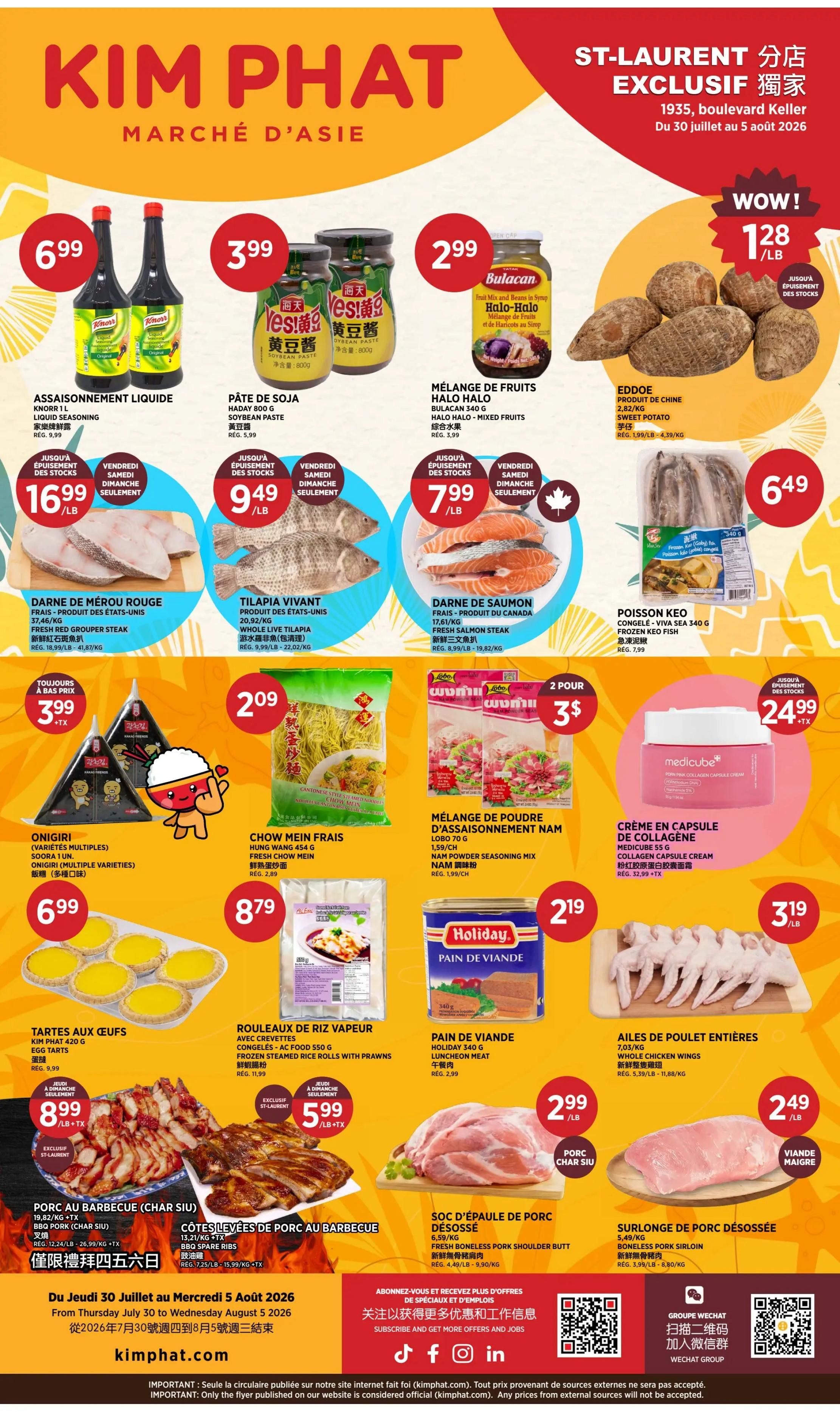 Kim Phat Flyer July 30 to August 5