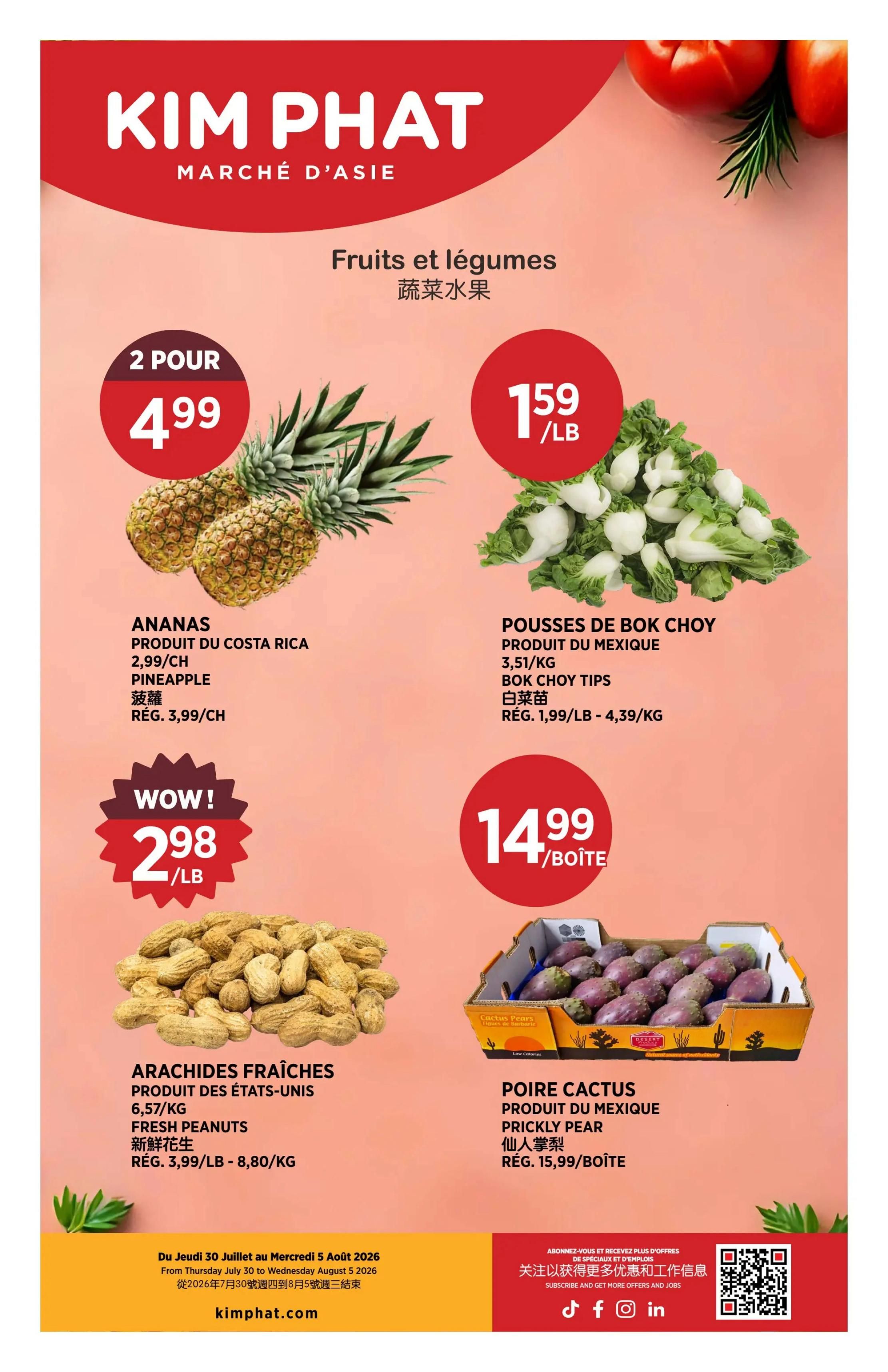 Kim Phat Flyer July 30 to August 5