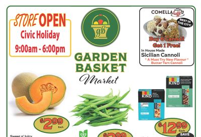 The Garden Basket Flyer July 30 to August 5