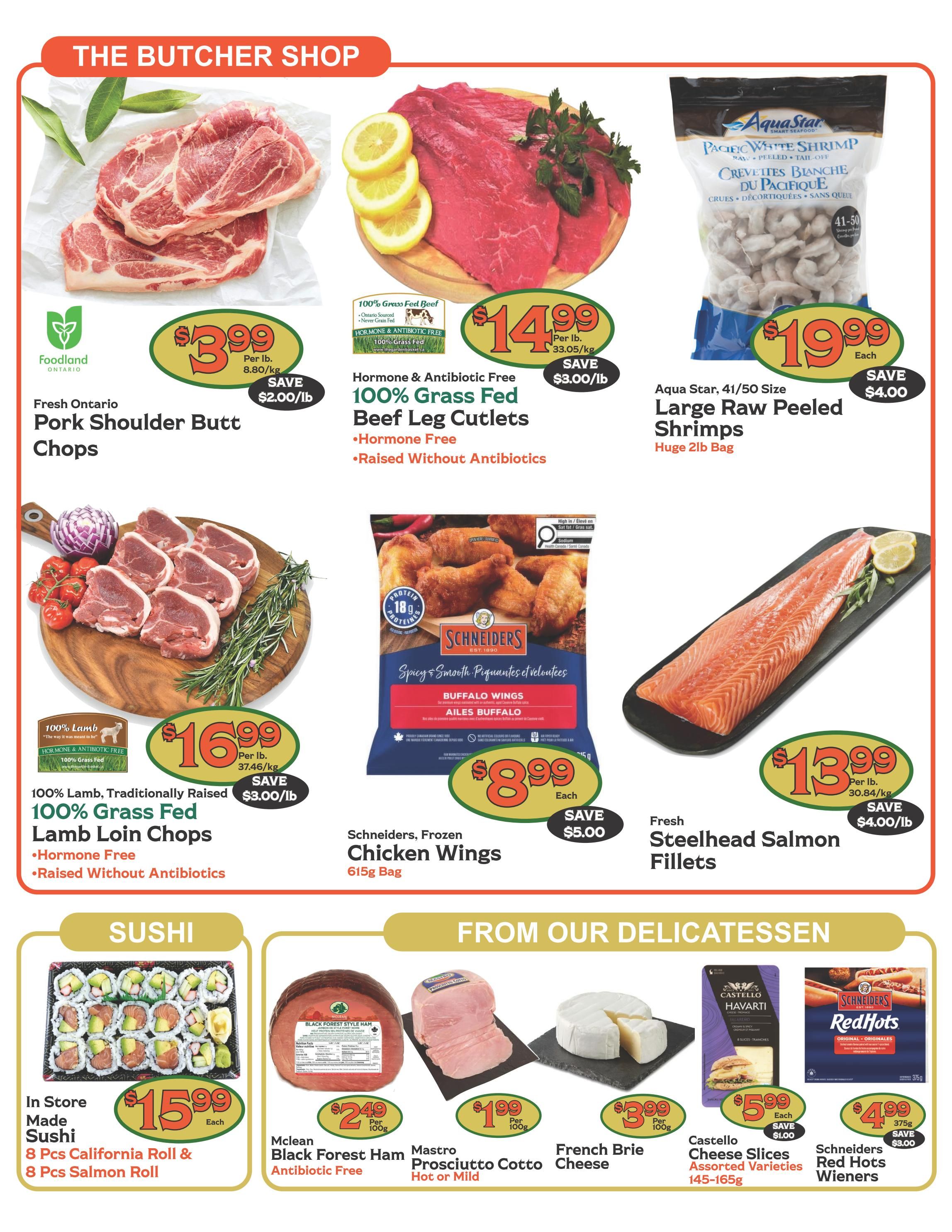 The Garden Basket Flyer July 30 to August 5