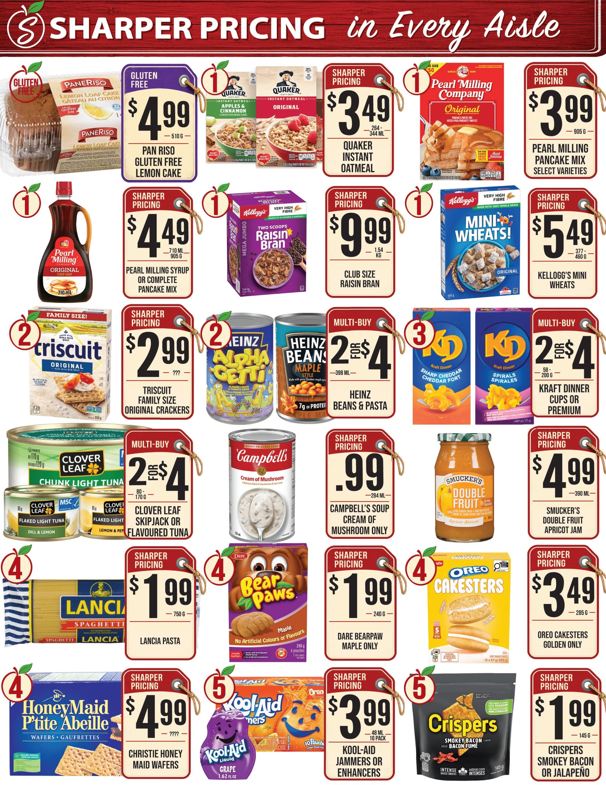 Sharpe's Food Market Flyer July 30 to August 5