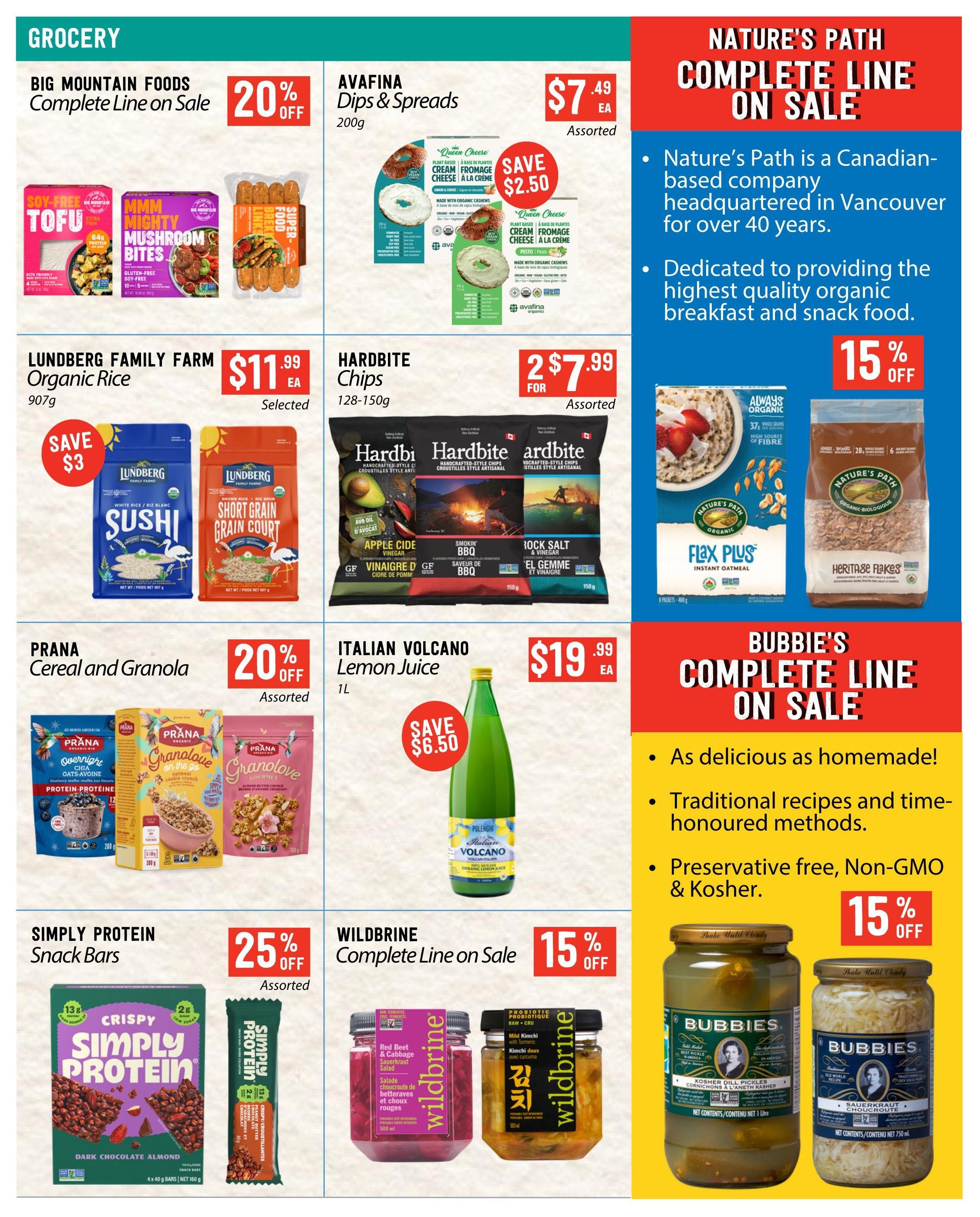 Pomme Natural Market Monthly Specials Flyer July 30 to September 2