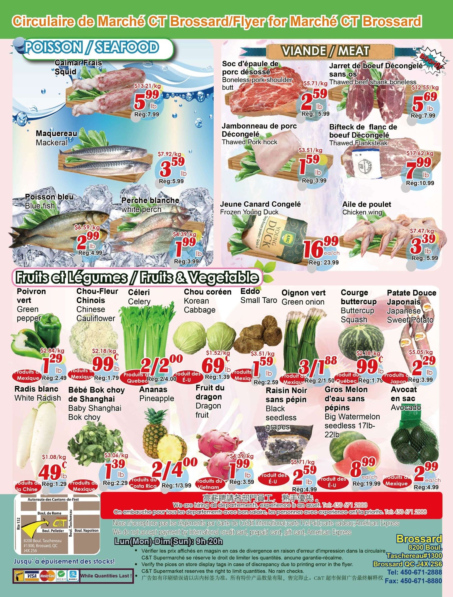 Marche C&T (Brossard) Flyer July 30 to August 5