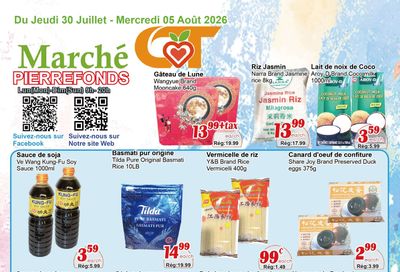 Marche C&T (Pierrefonds) Flyer July 30 to August 5