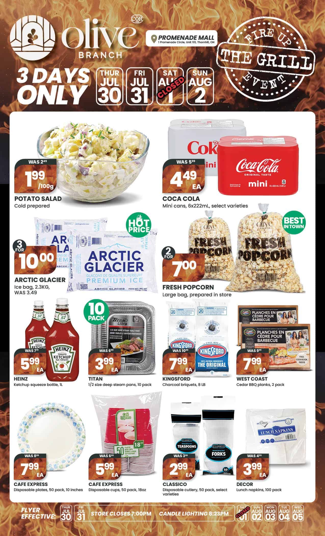 Olive Branch Flyer July 30 to August 5