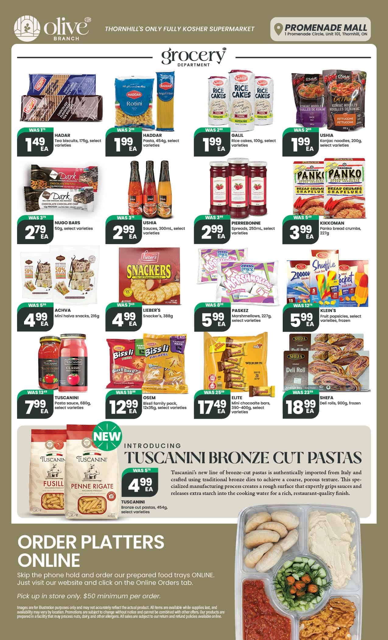 Olive Branch Flyer July 30 to August 5