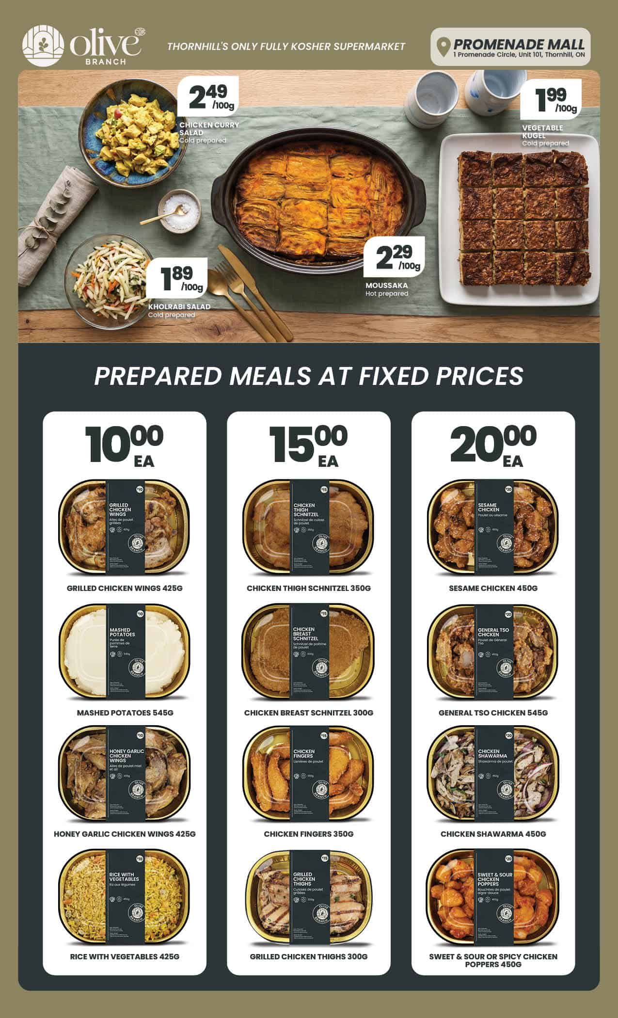 Olive Branch Flyer July 30 to August 5