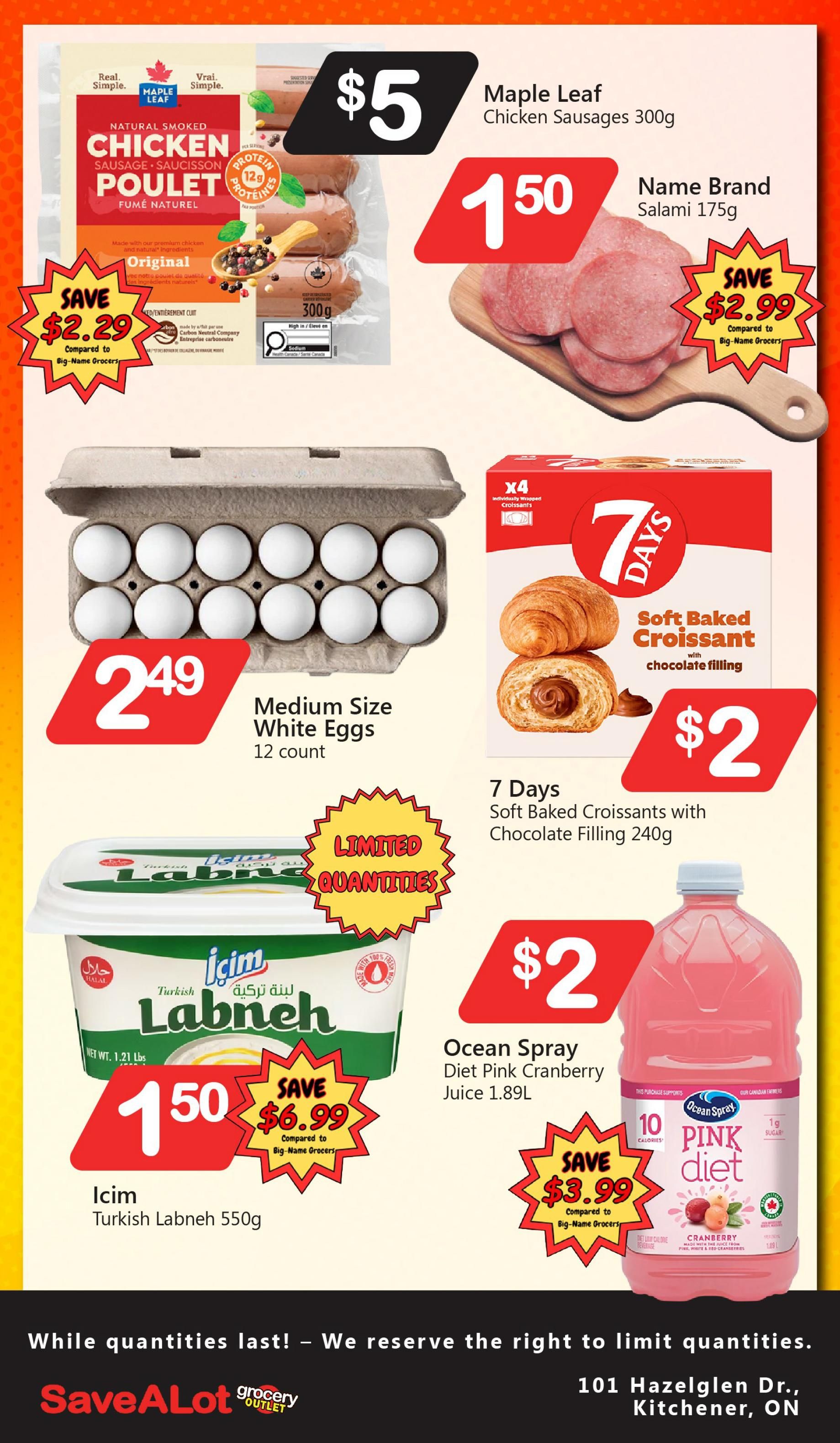 SaveALot Grocery Outlet Flyer July 30 to August 5