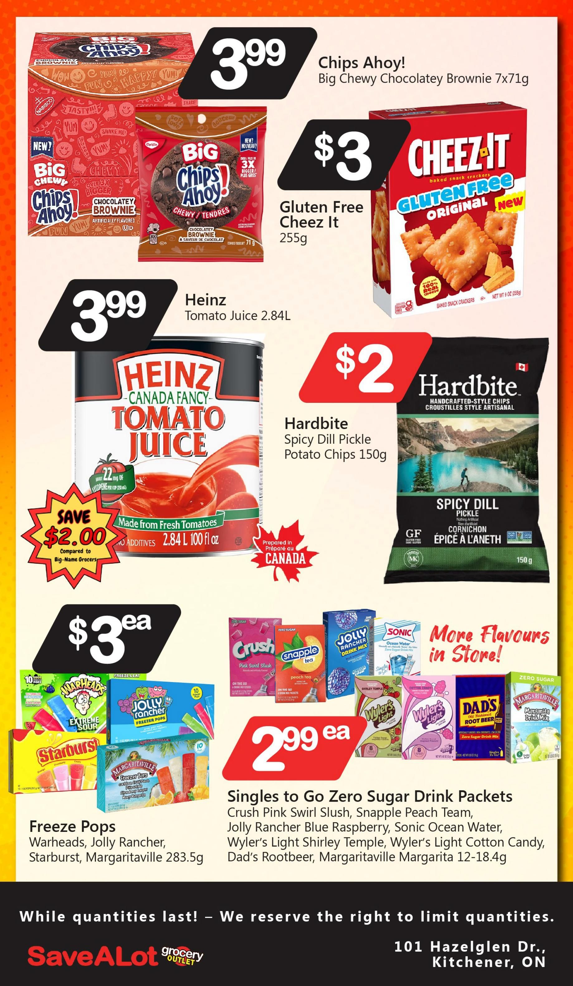SaveALot Grocery Outlet Flyer July 30 to August 5