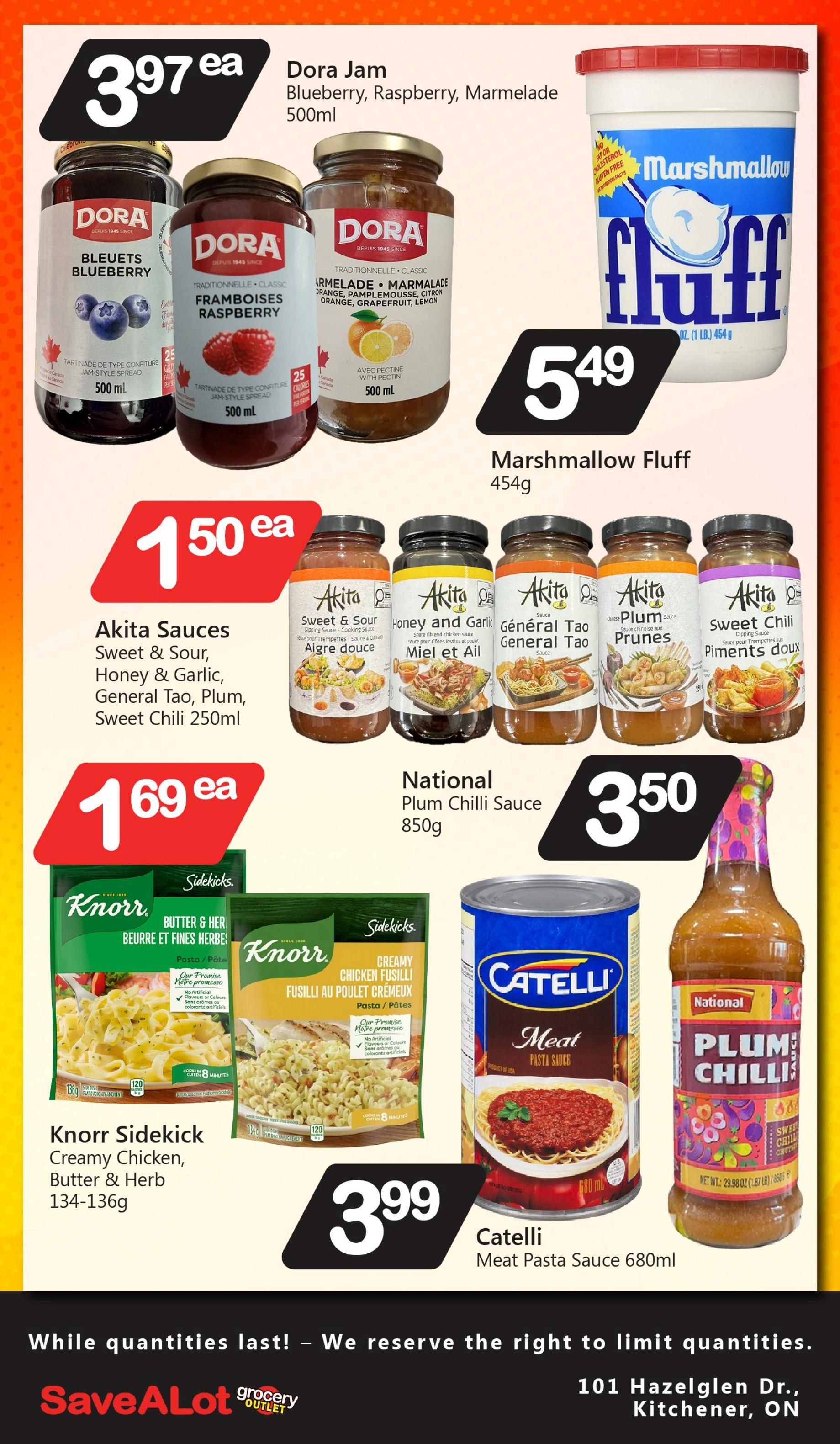 SaveALot Grocery Outlet Flyer July 30 to August 5