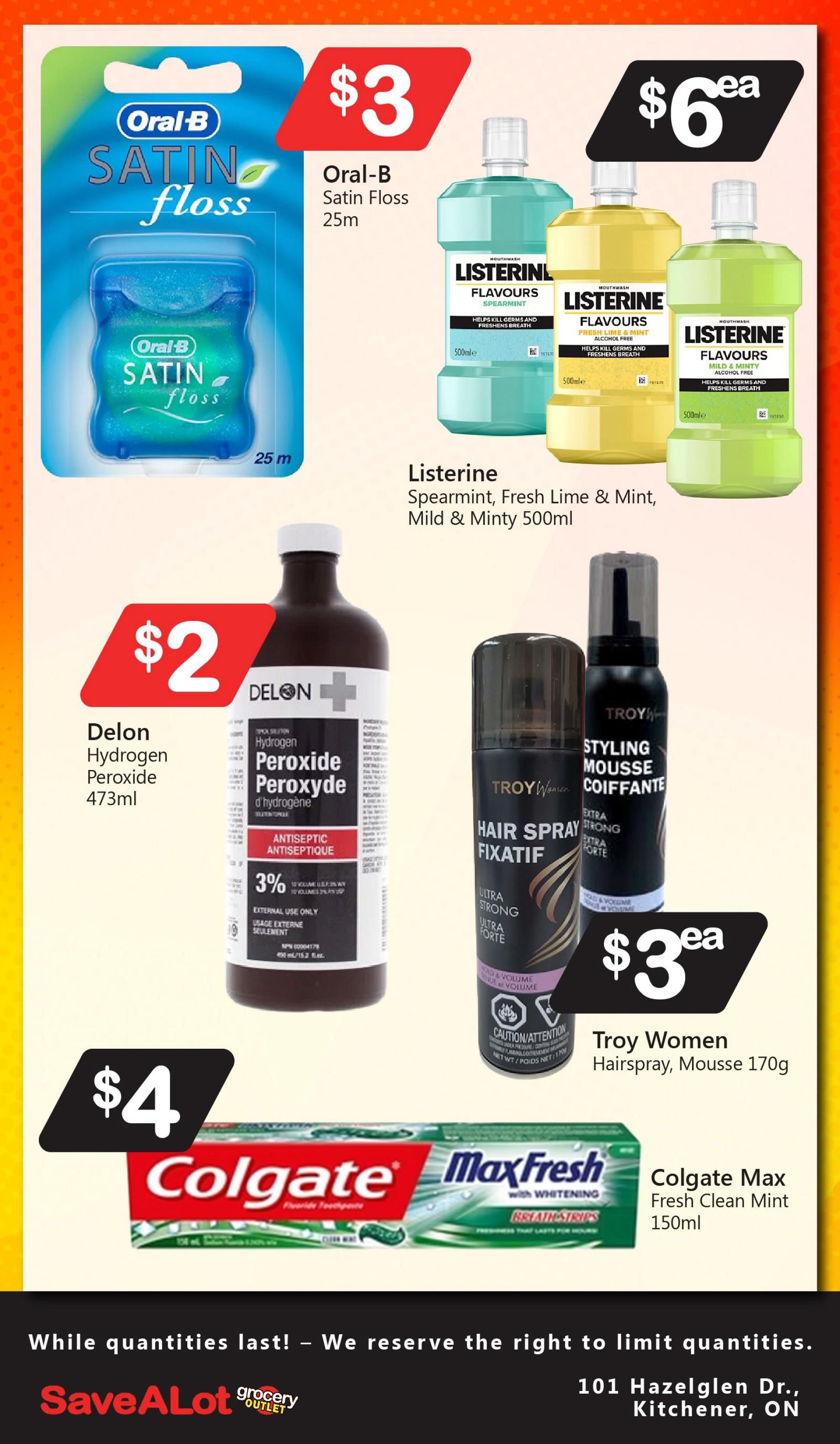 SaveALot Grocery Outlet Flyer July 30 to August 5