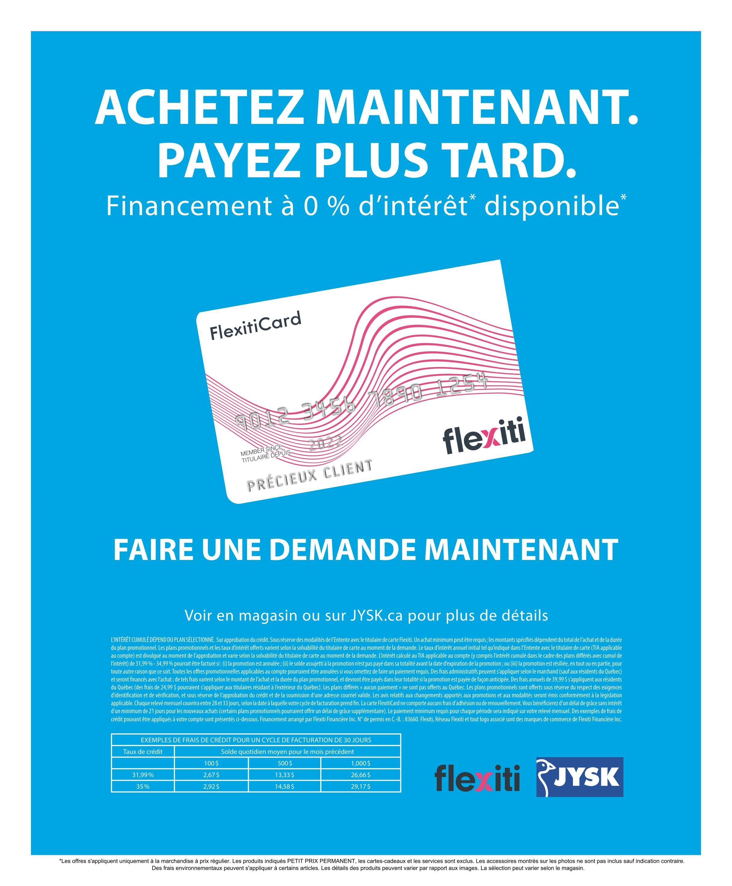 JYSK (QC) Flyer July 30 to August 12