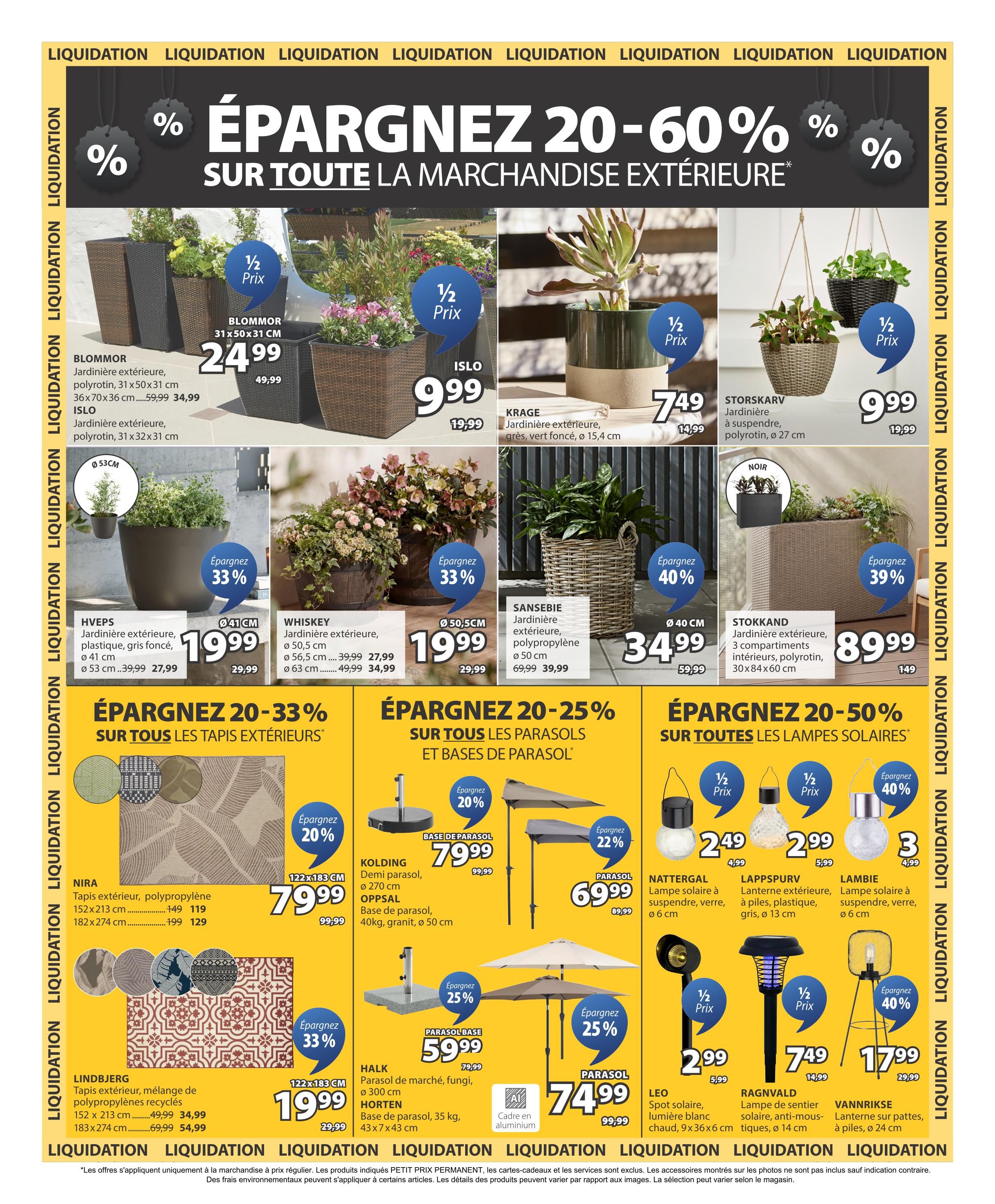 JYSK (QC) Flyer July 30 to August 12