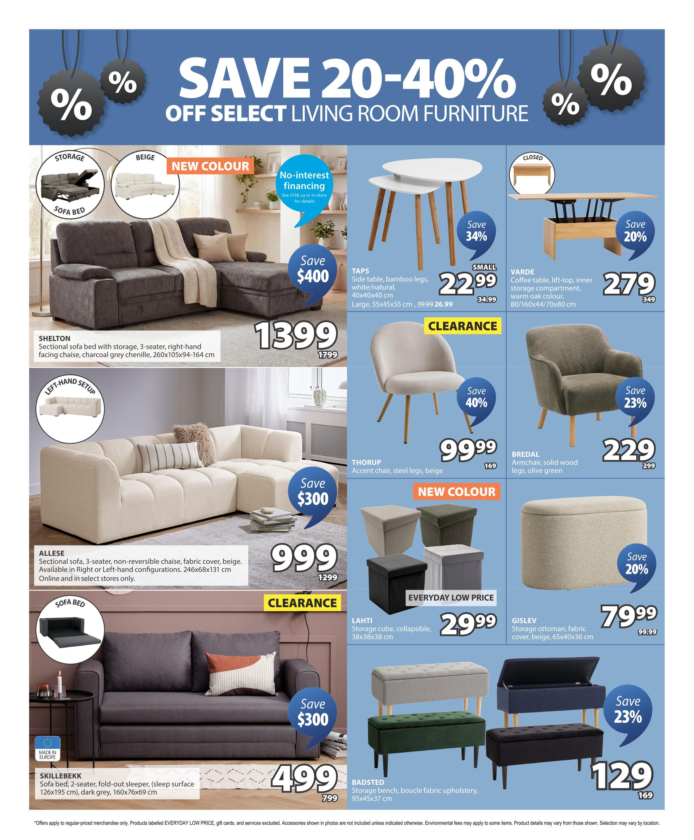 JYSK Flyer July 30 to August 12