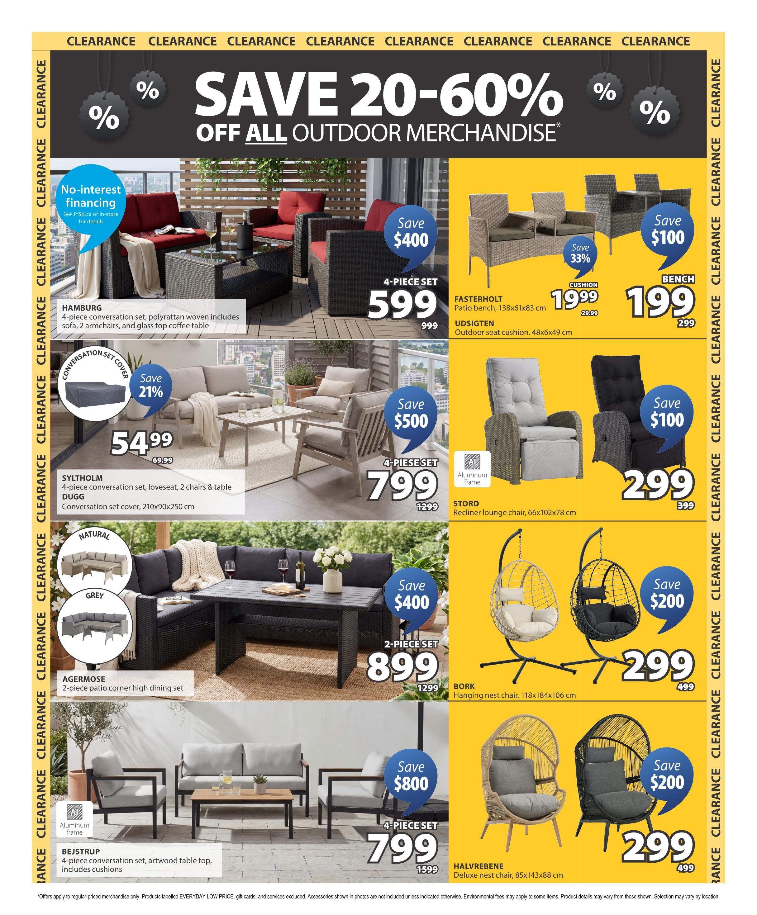 JYSK Flyer July 30 to August 12