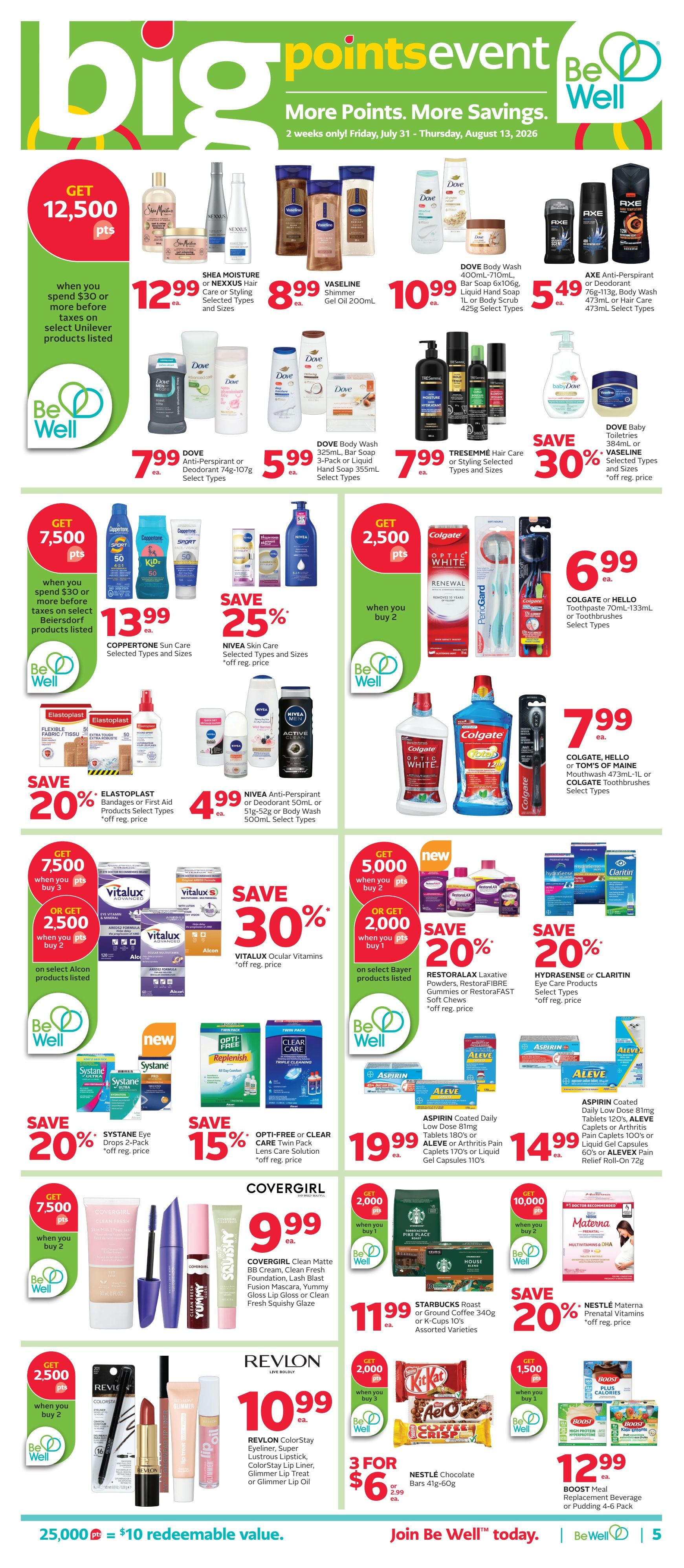 Rexall (BC) Flyer July 31 to August 13