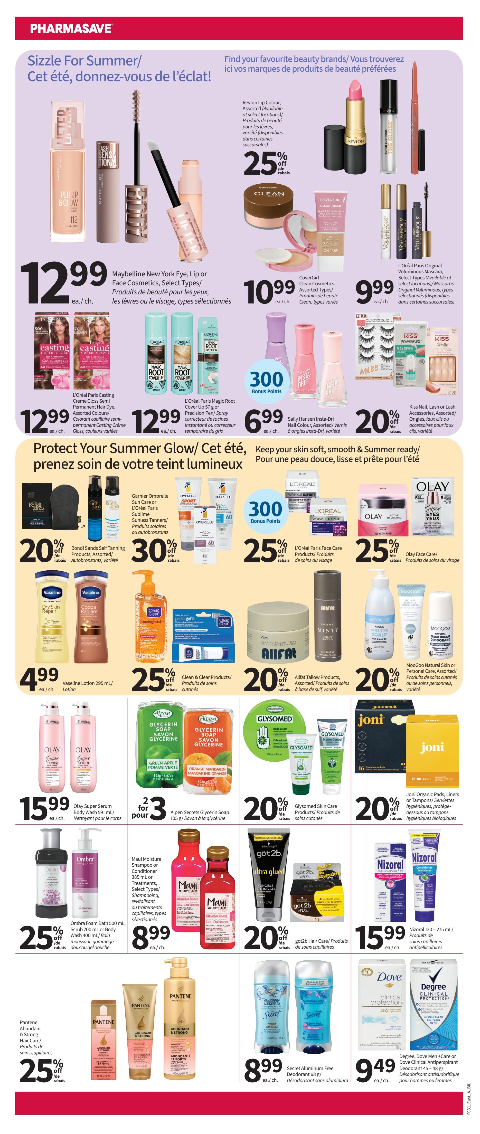 Pharmasave (NB) Flyer July 31 to August 6