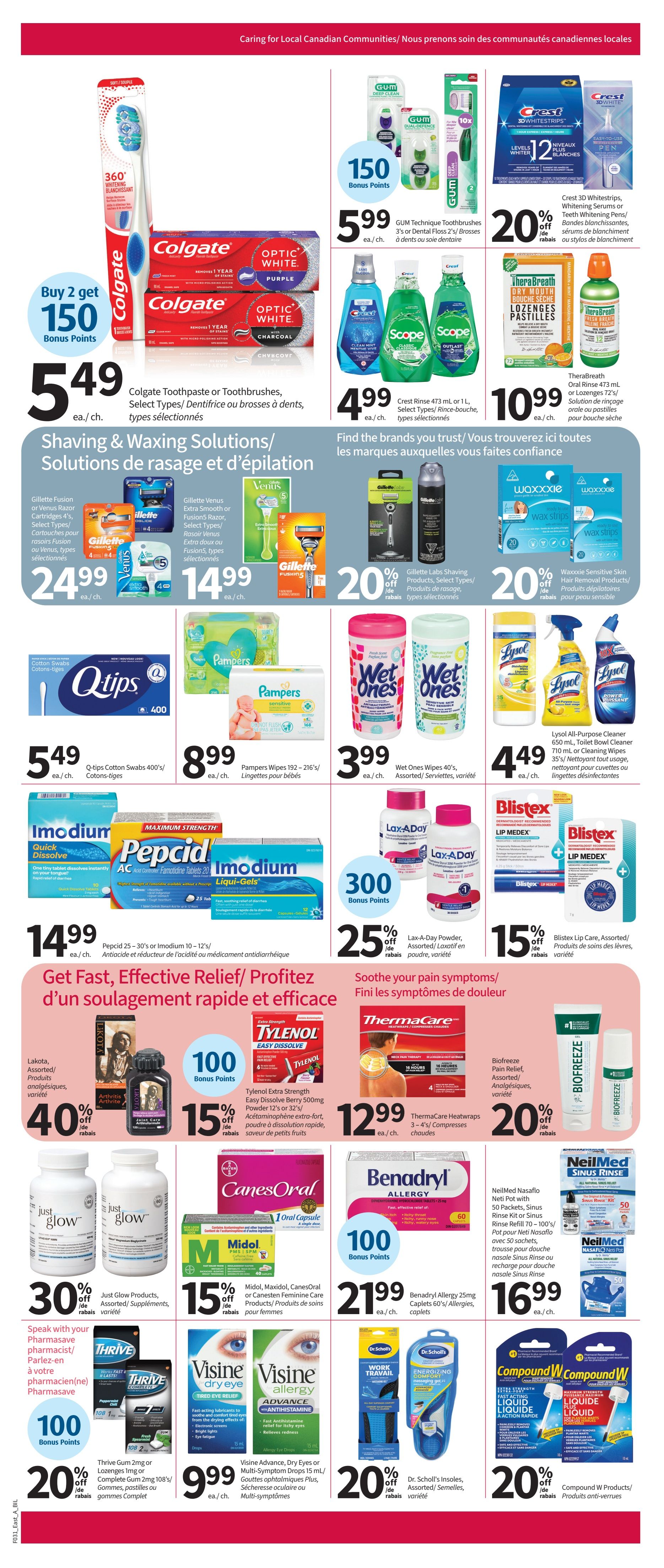 Pharmasave (NB) Flyer July 31 to August 6