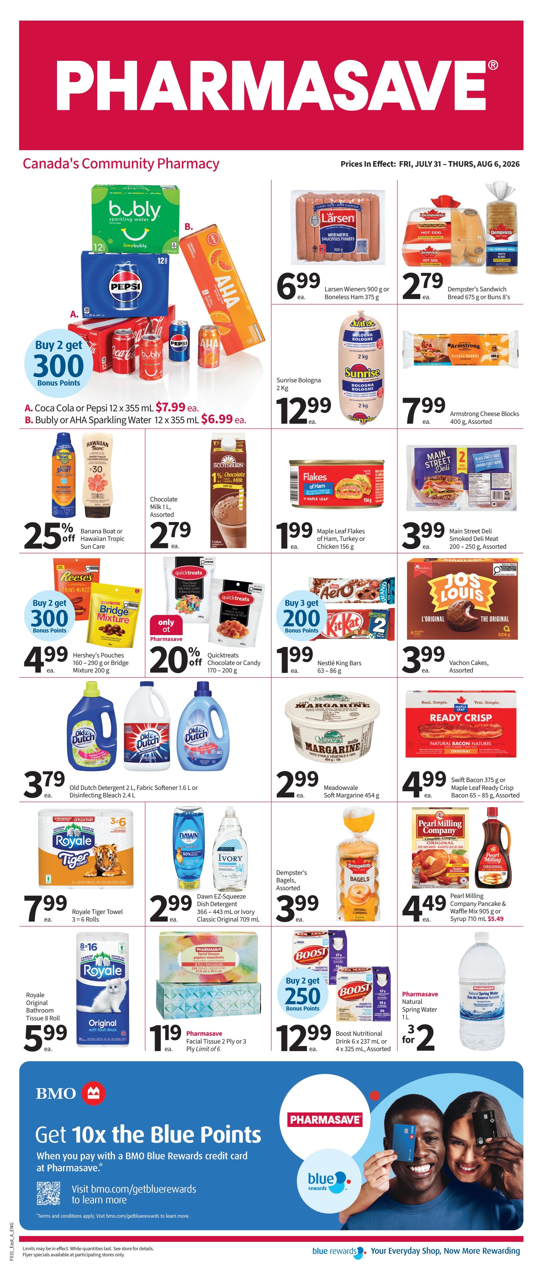 Pharmasave (Atlantic) Flyer July 31 to August 6