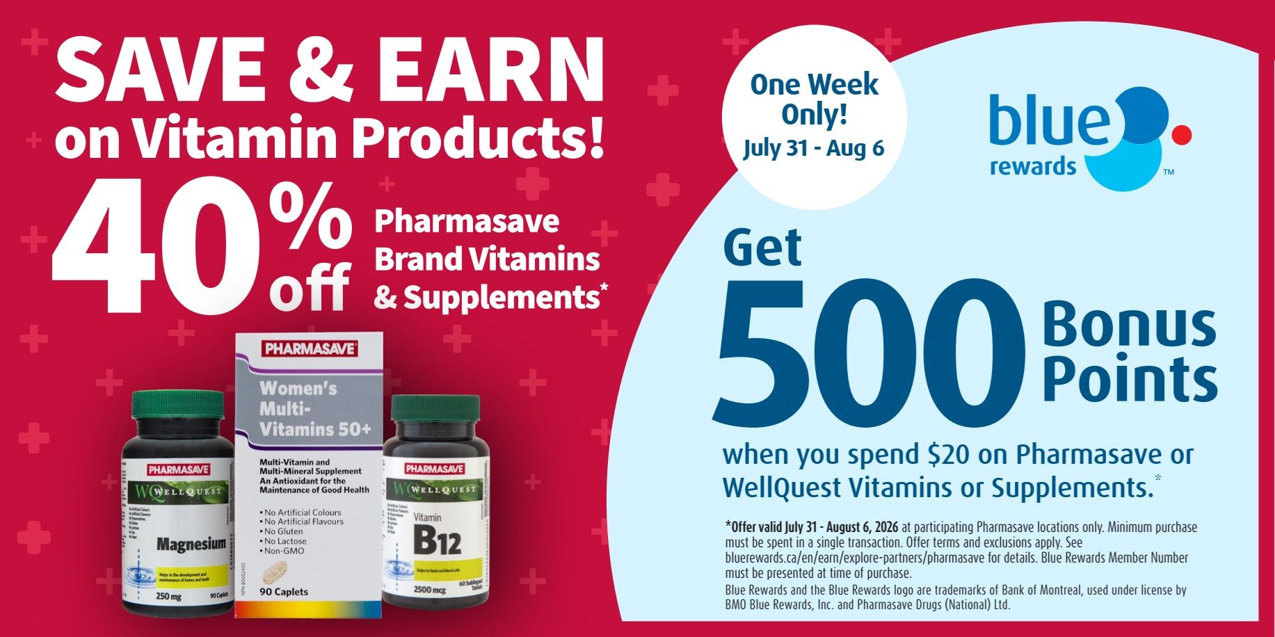 Pharmasave (Atlantic) Flyer July 31 to August 6