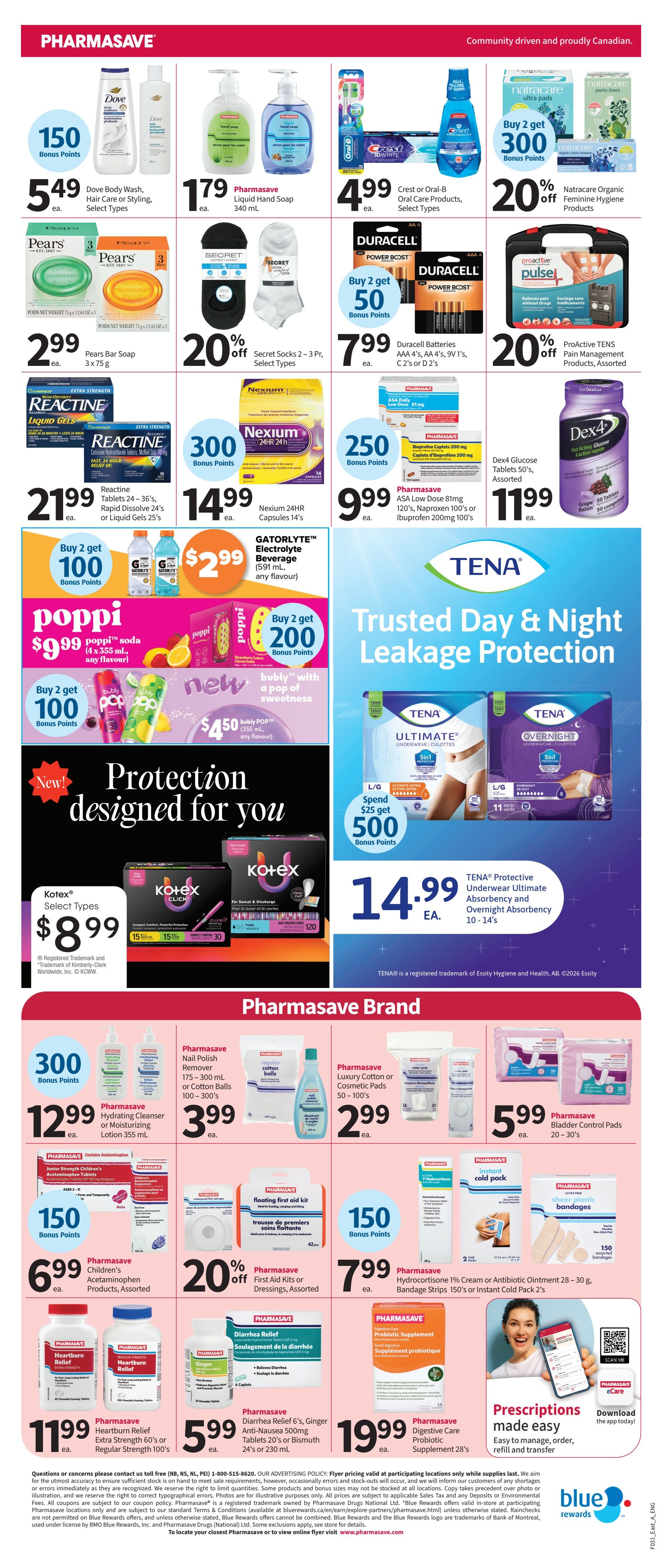 Pharmasave (Atlantic) Flyer July 31 to August 6