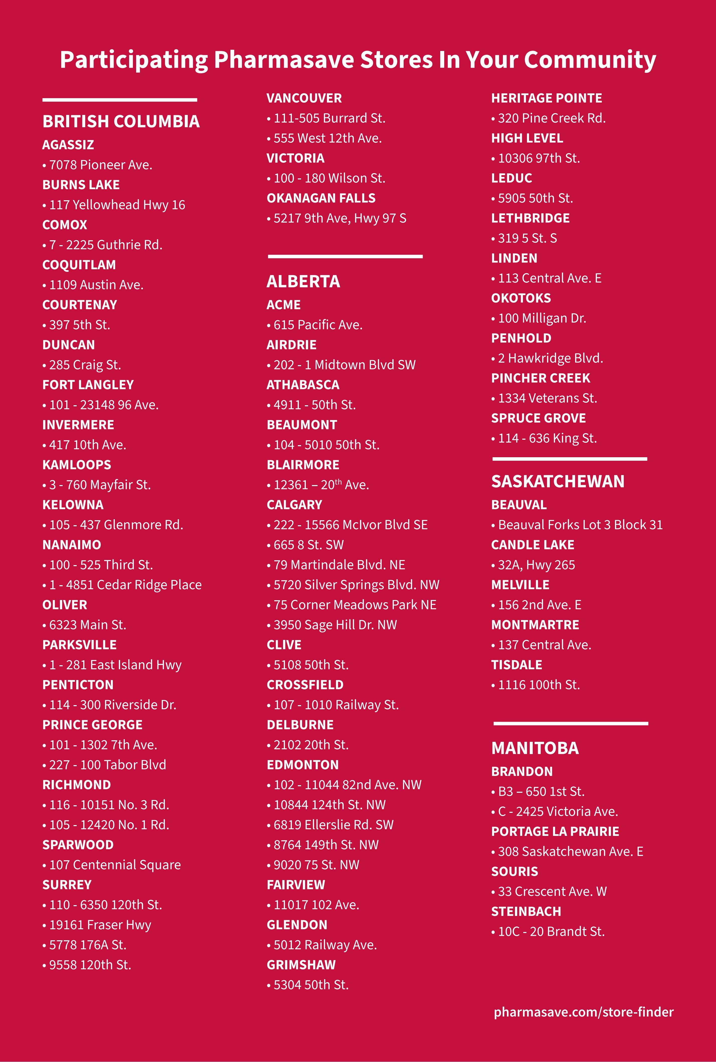 Pharmasave (West) Flyer July 31 to August 13