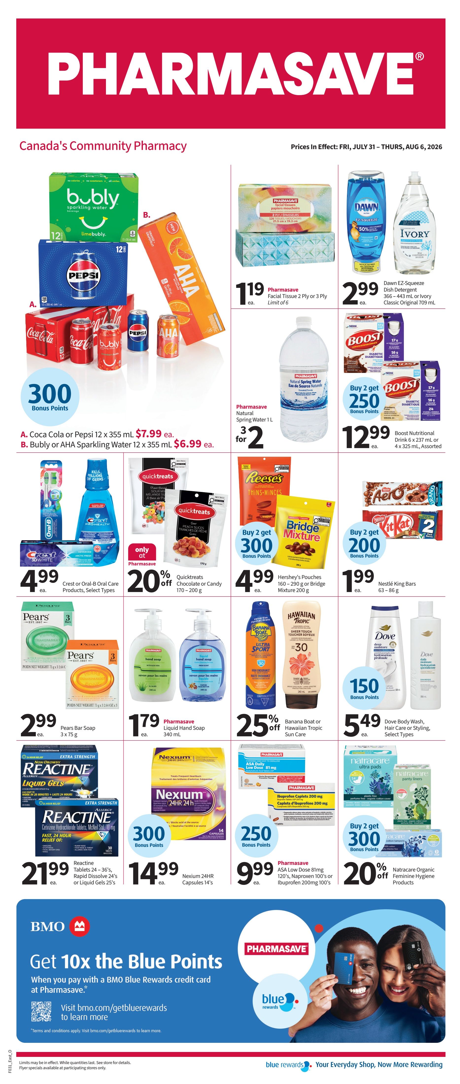Pharmasave (ON) Flyer July 31 to August 6