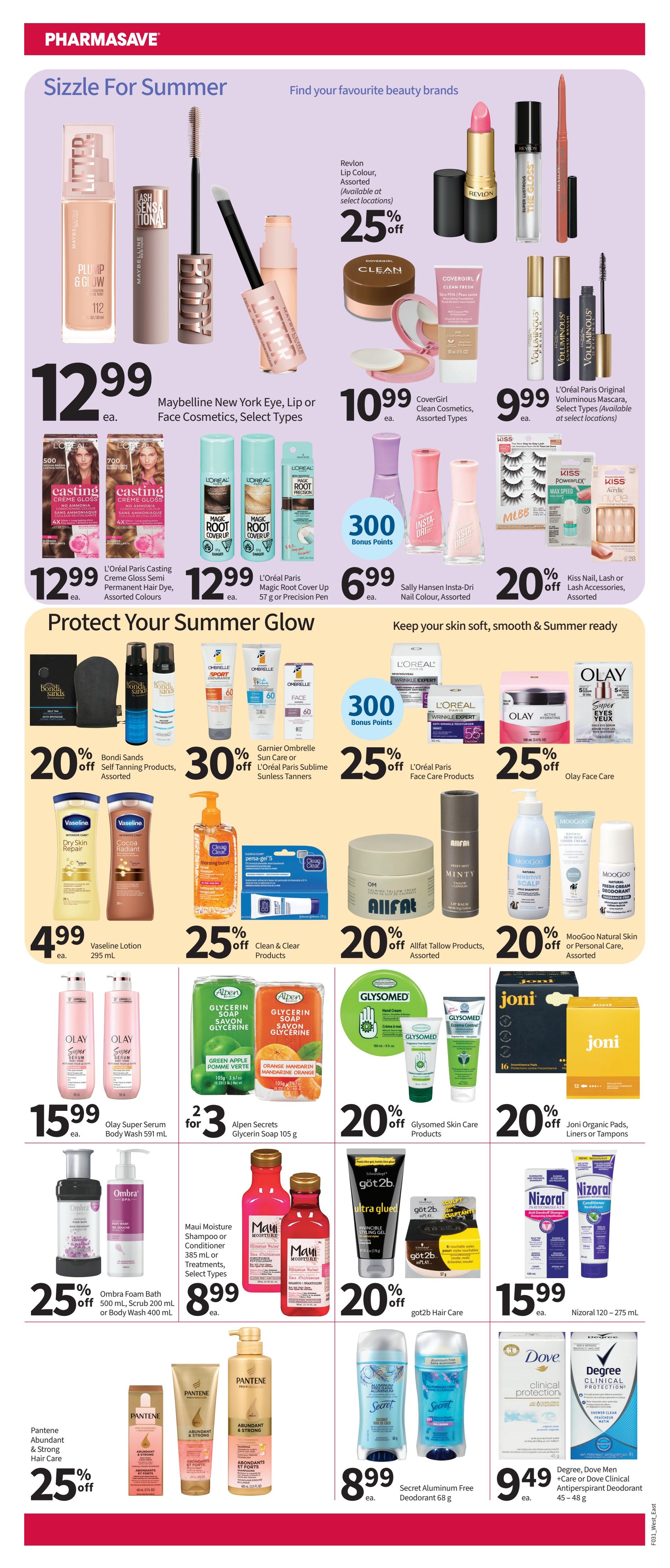 Pharmasave (West) Flyer July 31 to August 6