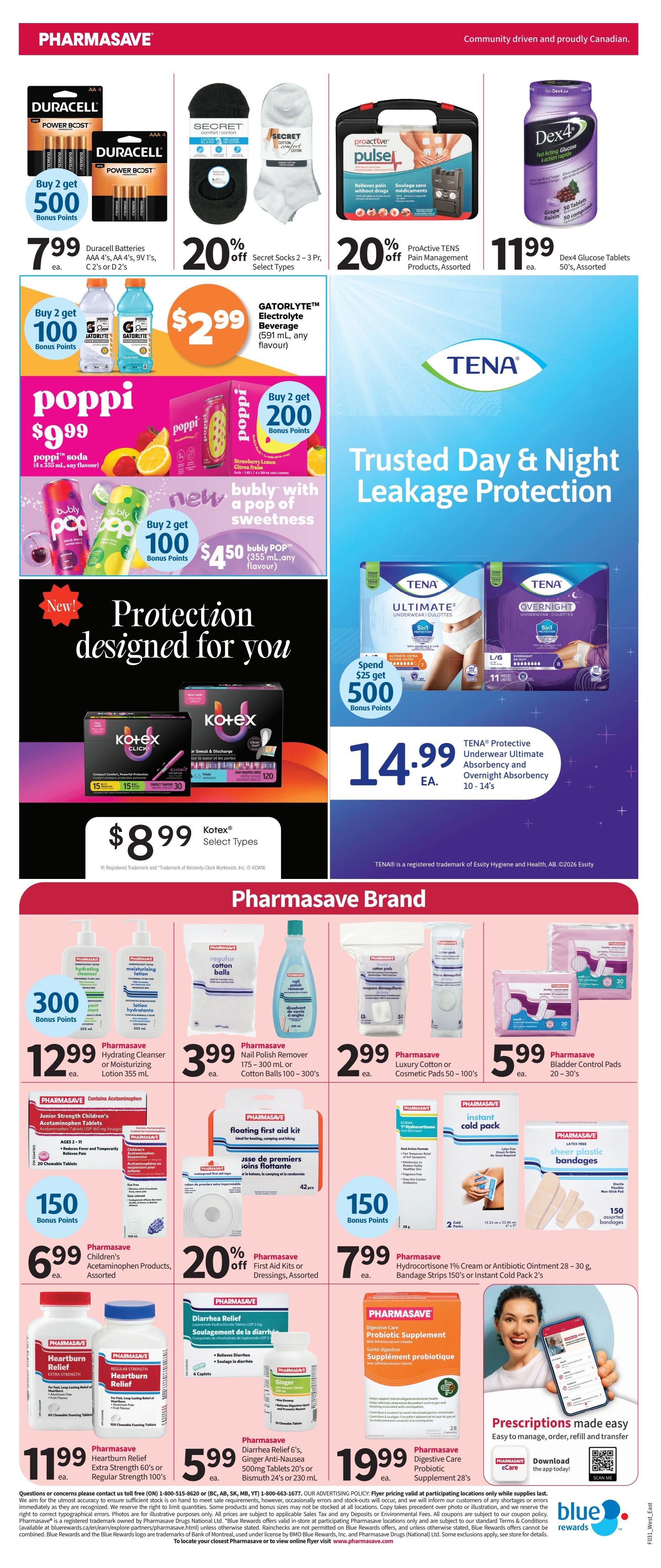 Pharmasave (West) Flyer July 31 to August 6