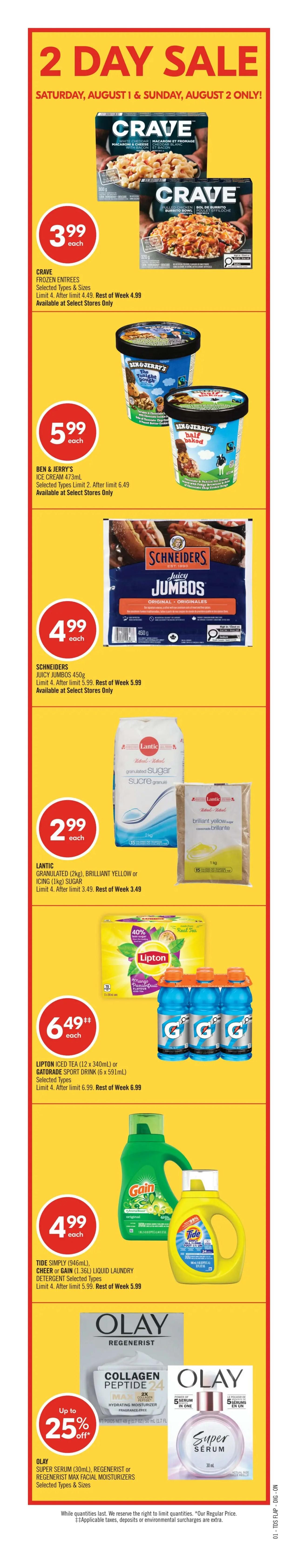 Shoppers Drug Mart (ON) Flyer August 1 to 6