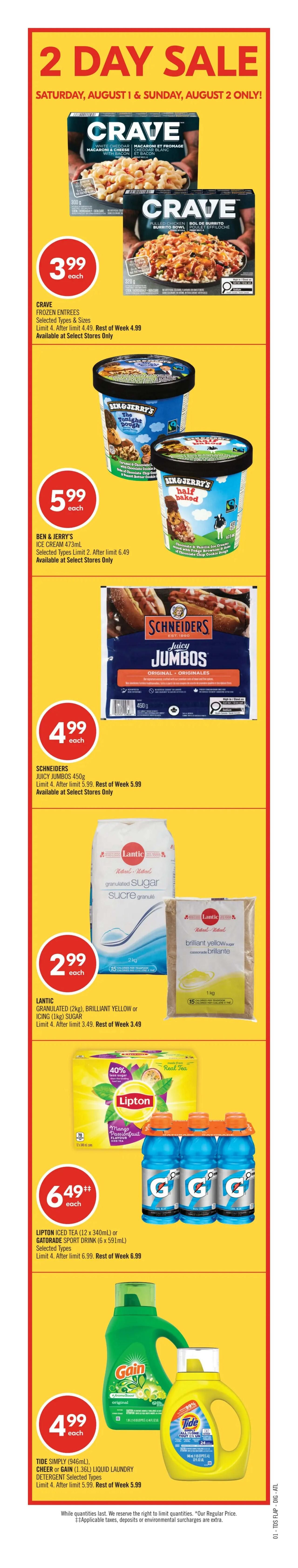 Shoppers Drug Mart (Atlantic) Flyer August 1 to 6