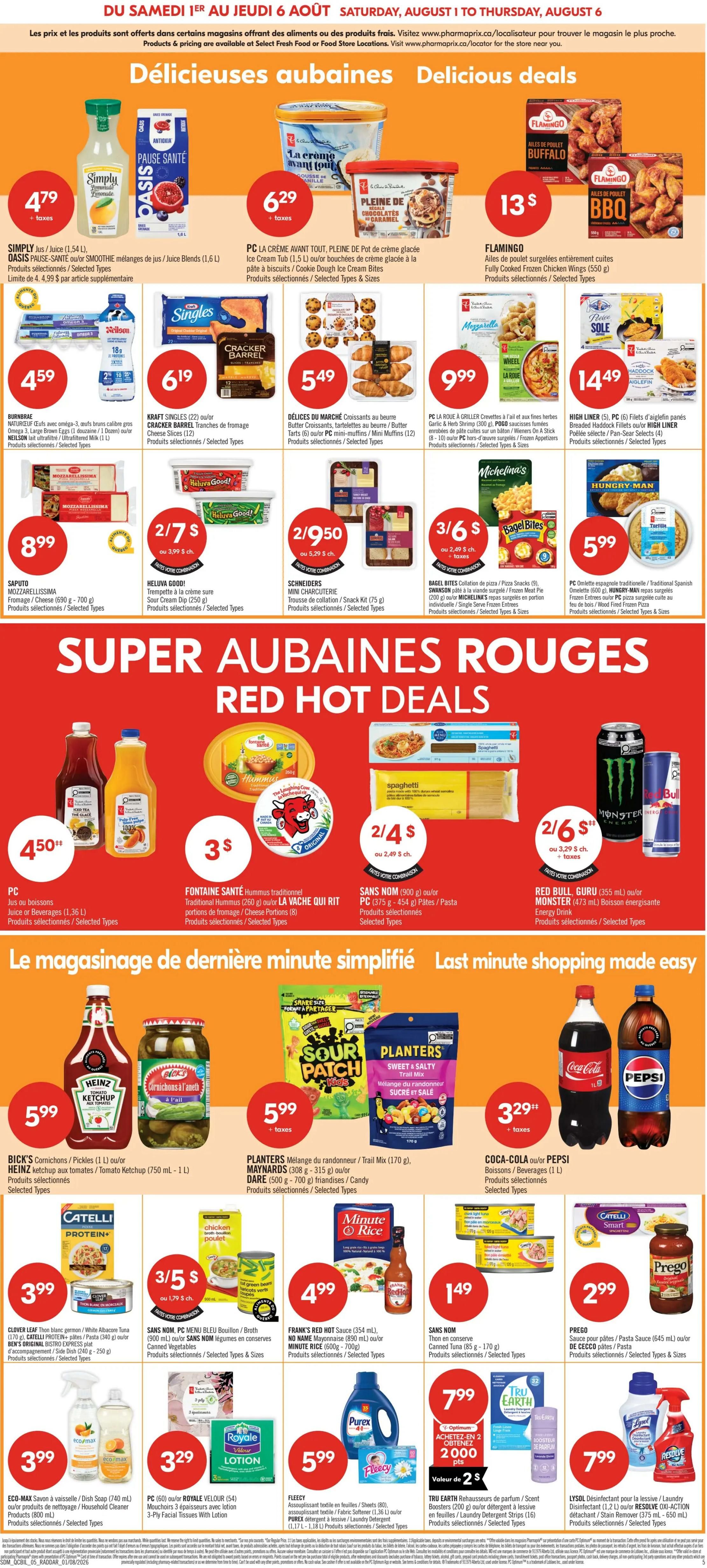Pharmaprix Flyer August 1 to 6