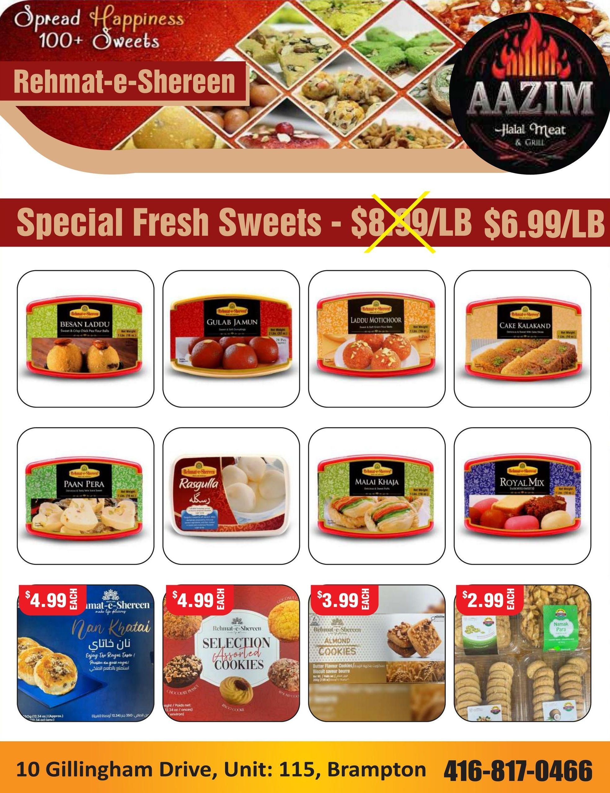 Aazim Halal Meat & Grill Flyer July 30 to August 5