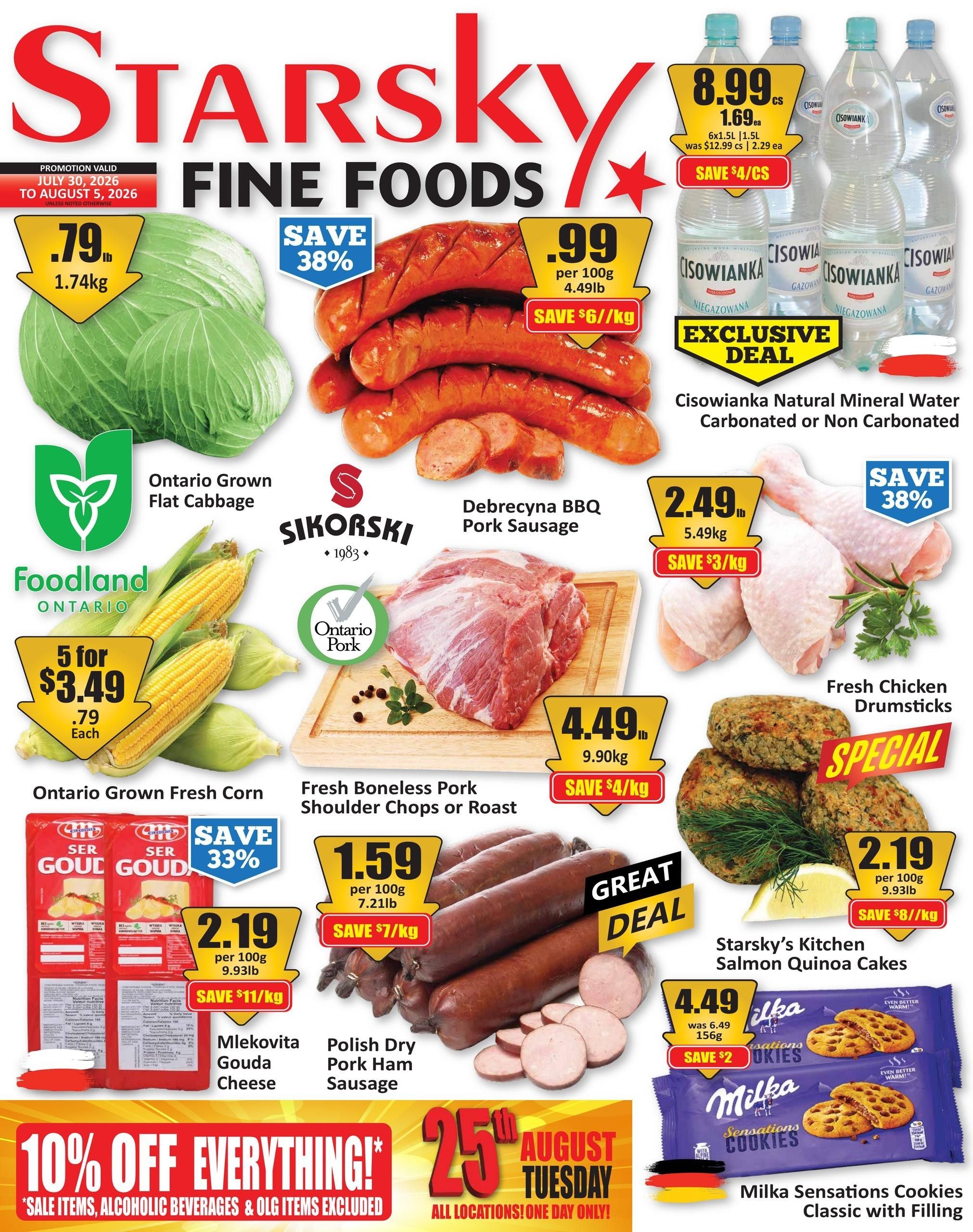 Starsky Foods Flyer July 30 to August 5