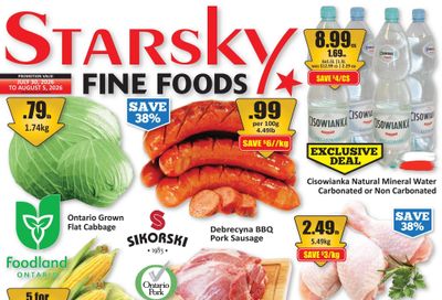Starsky Foods Flyer July 30 to August 5