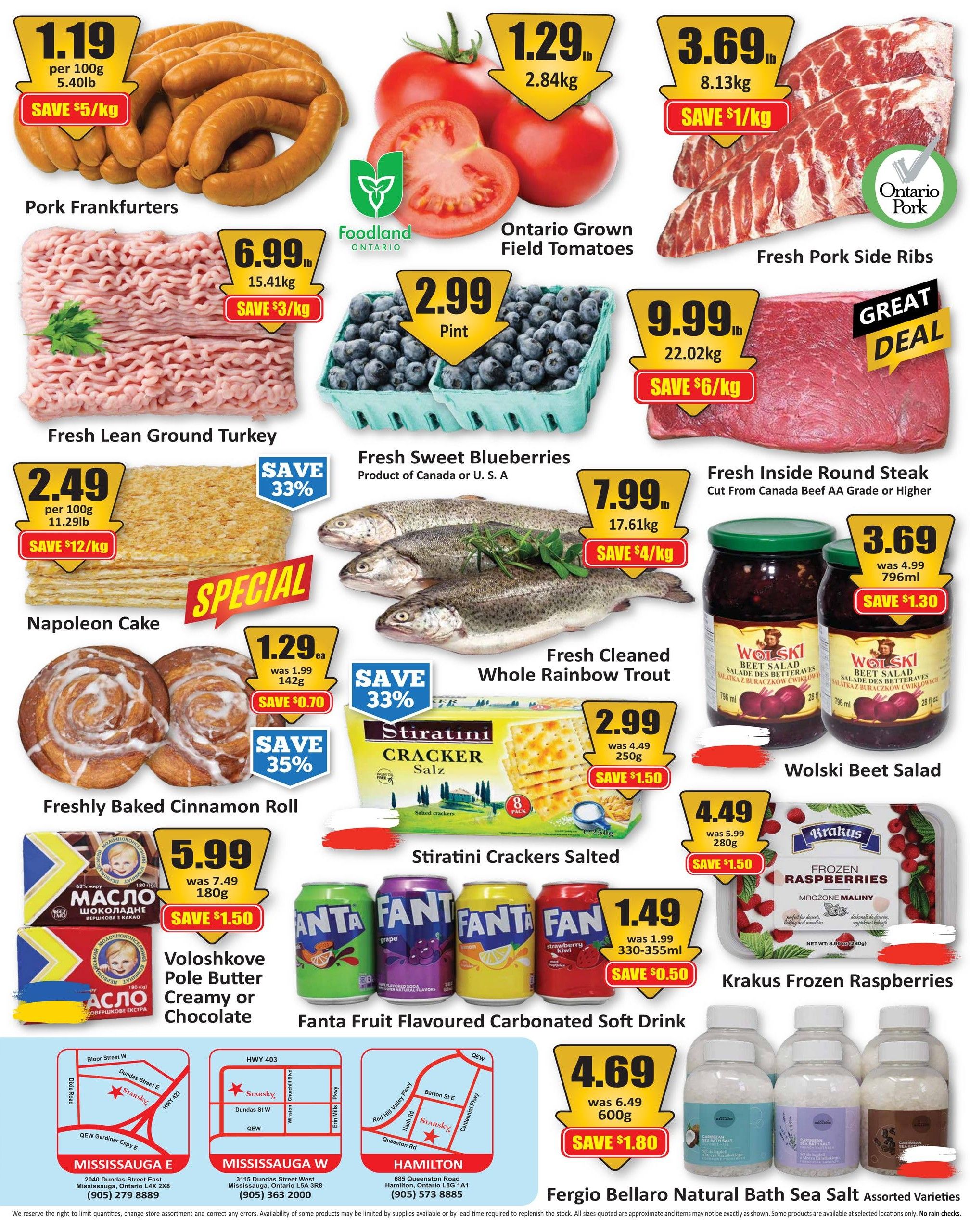 Starsky Foods Flyer July 30 to August 5
