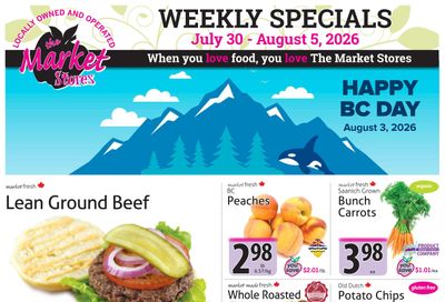 The Market Stores Flyer July 30 to August 5