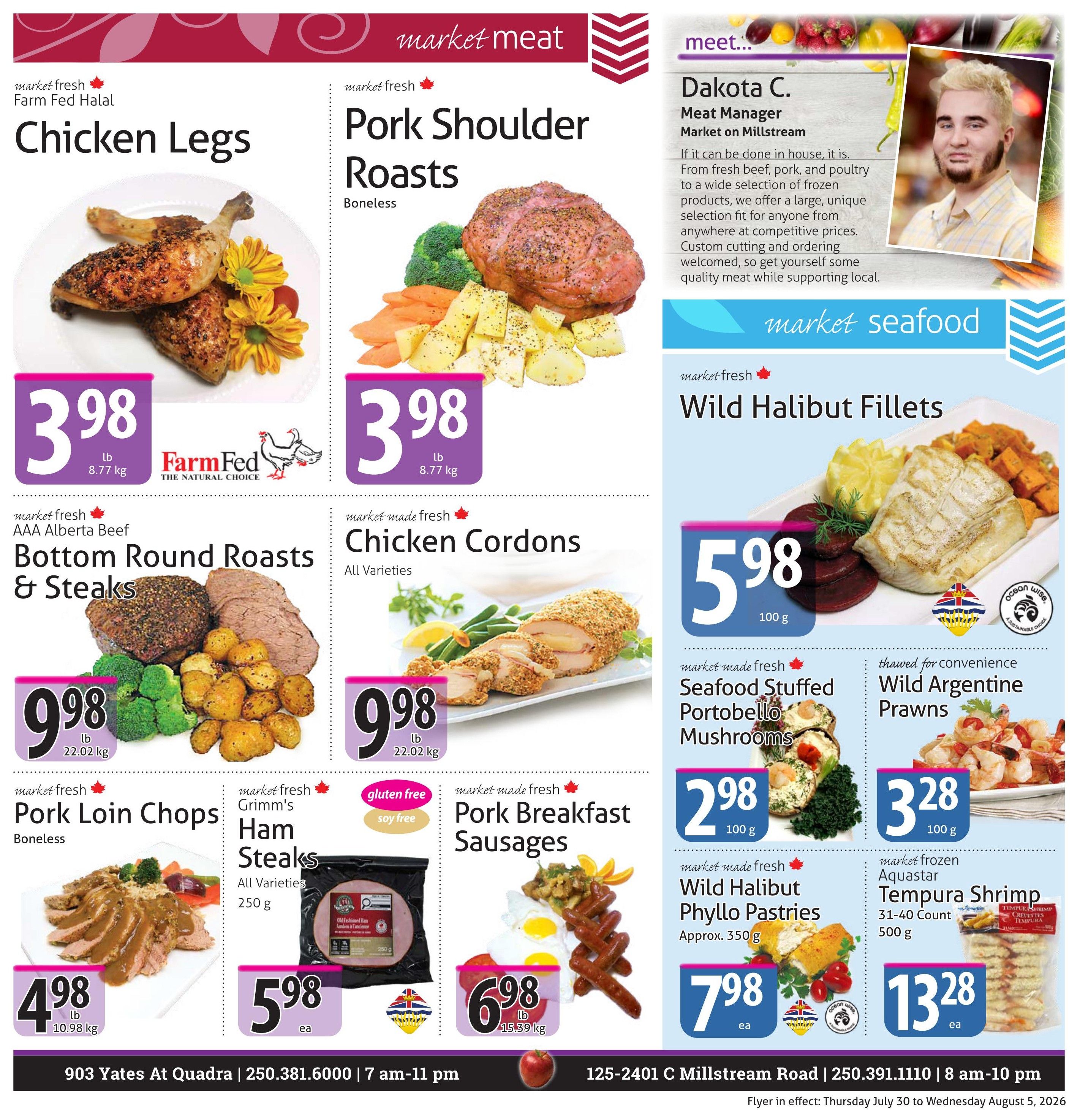The Market Stores Flyer July 30 to August 5