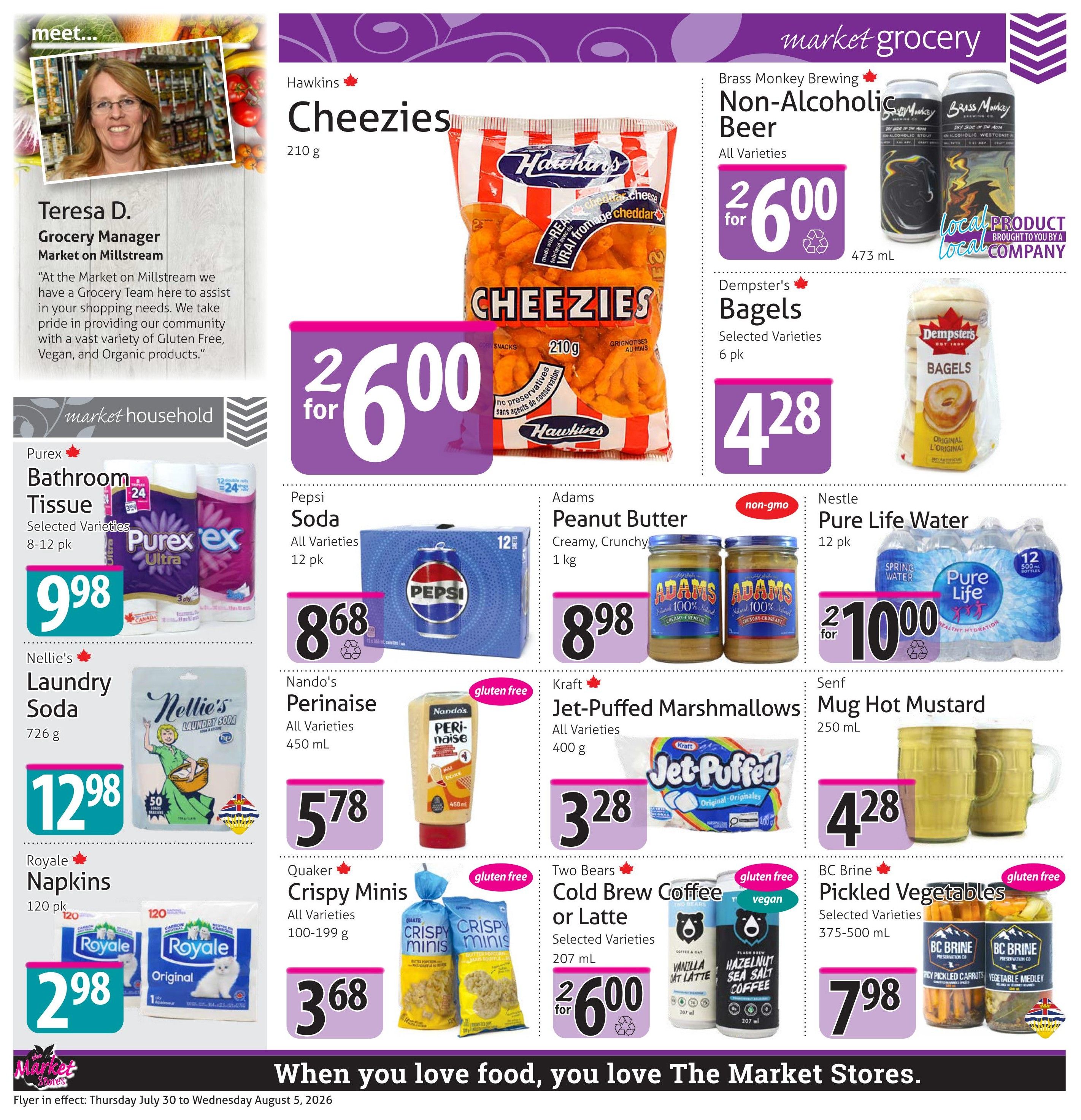 The Market Stores Flyer July 30 to August 5