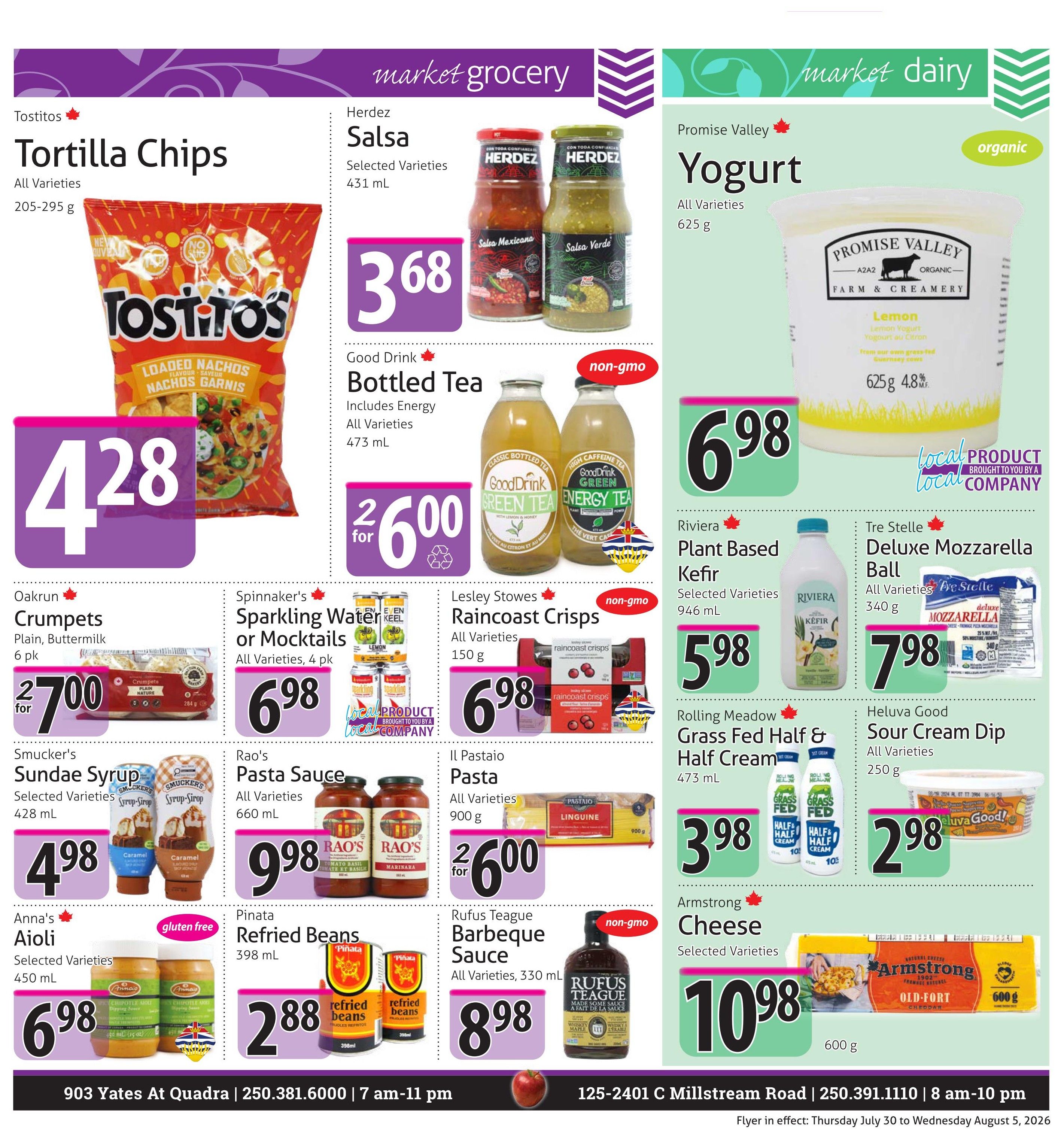 The Market Stores Flyer July 30 to August 5