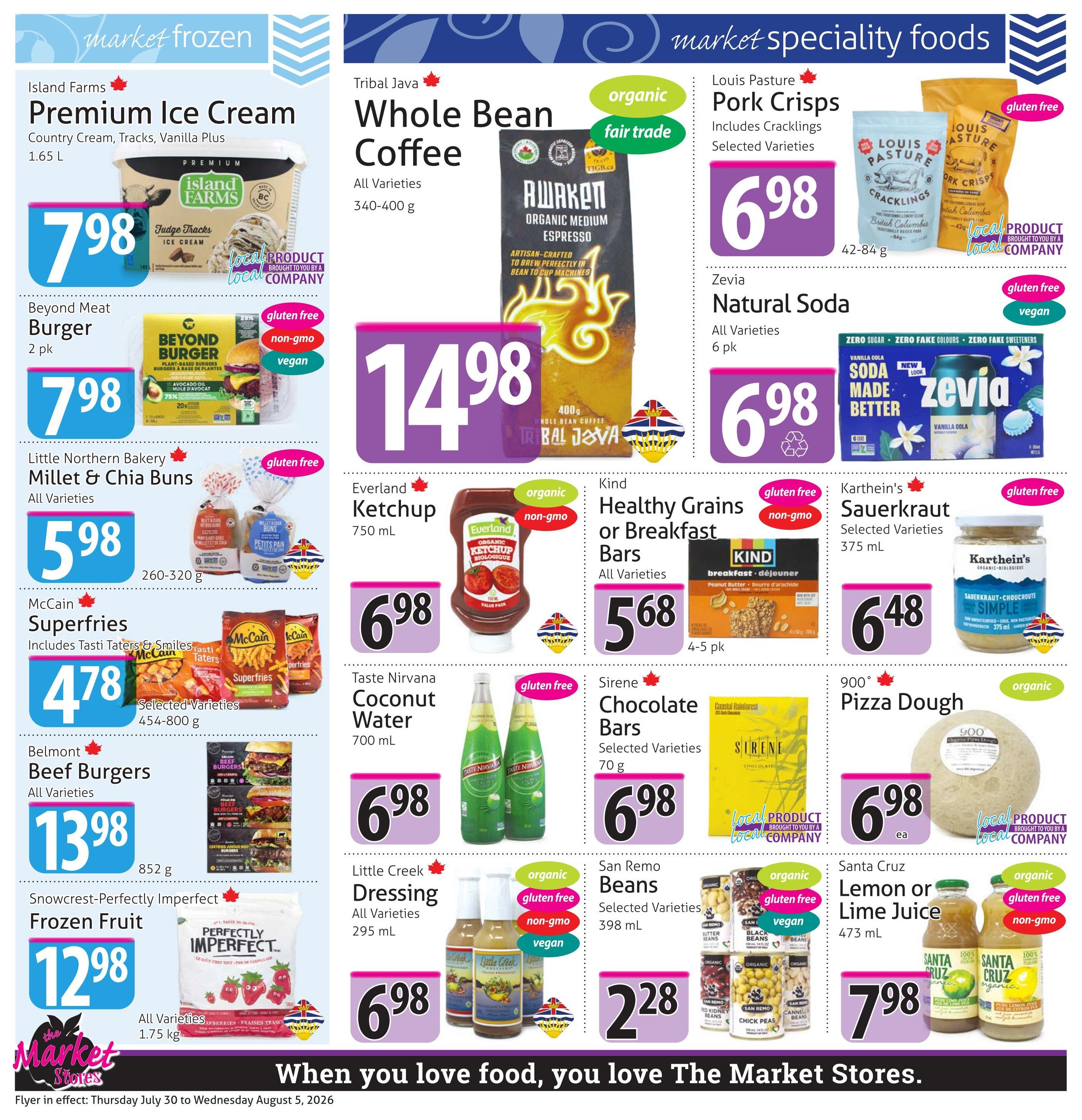 The Market Stores Flyer July 30 to August 5