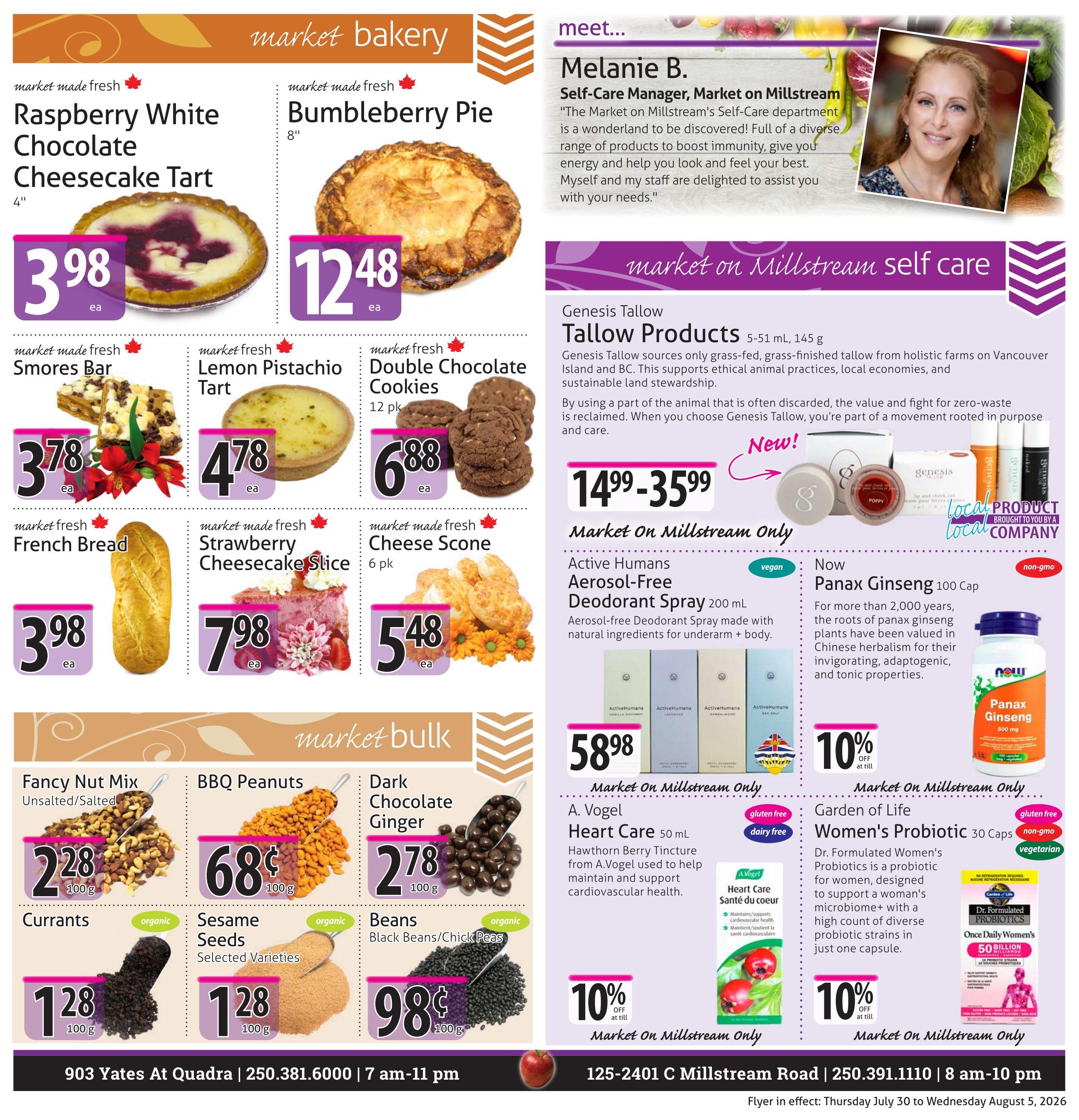 The Market Stores Flyer July 30 to August 5