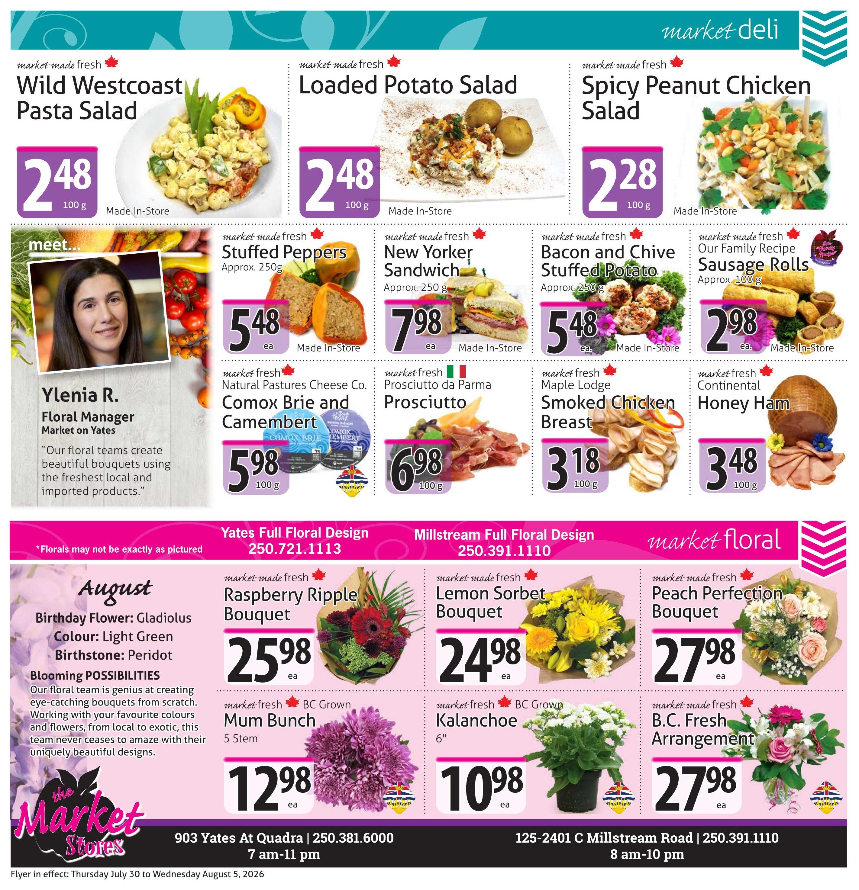The Market Stores Flyer July 30 to August 5